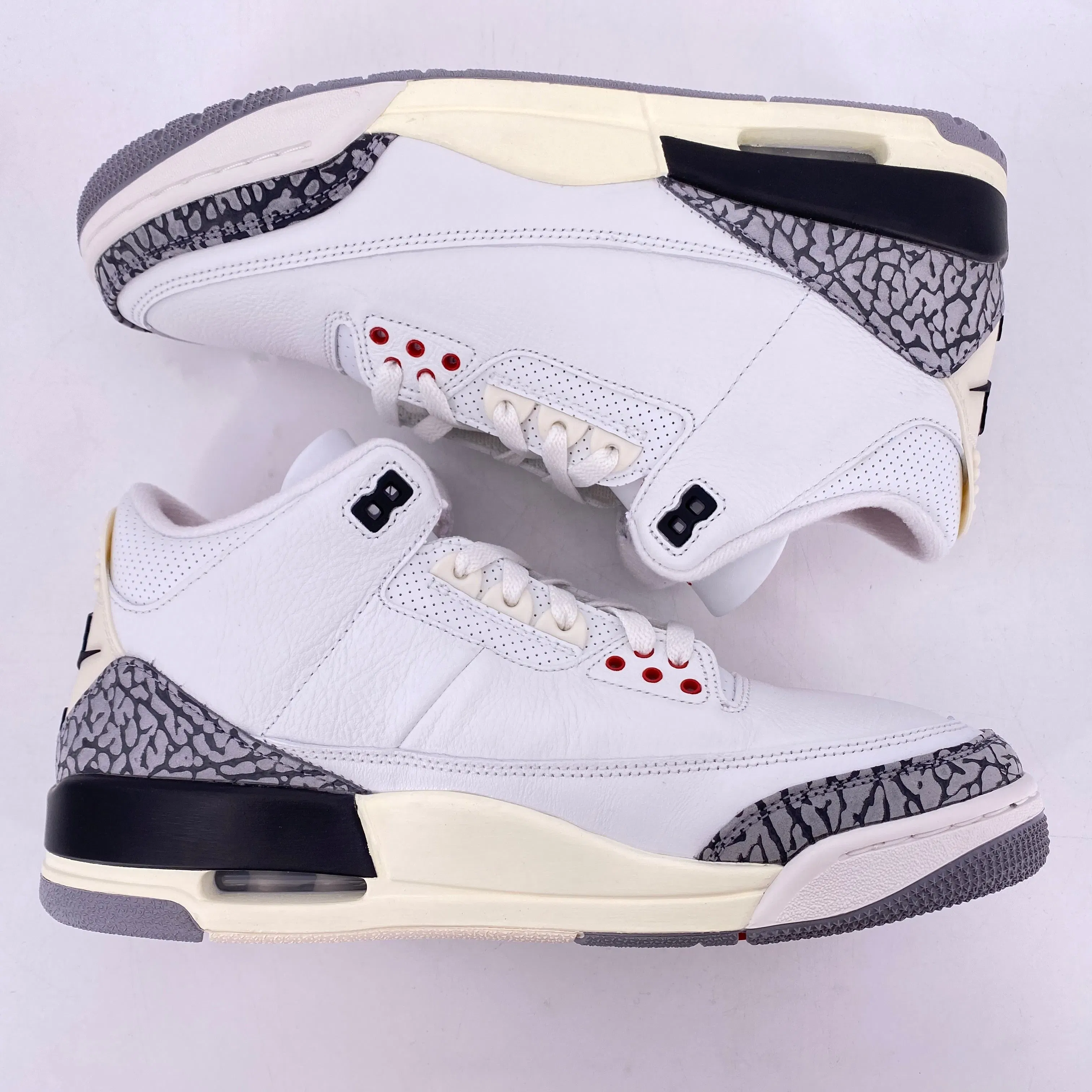 Air Jordan 3 Retro "White Cement Reimagined" 2023 New Size 8