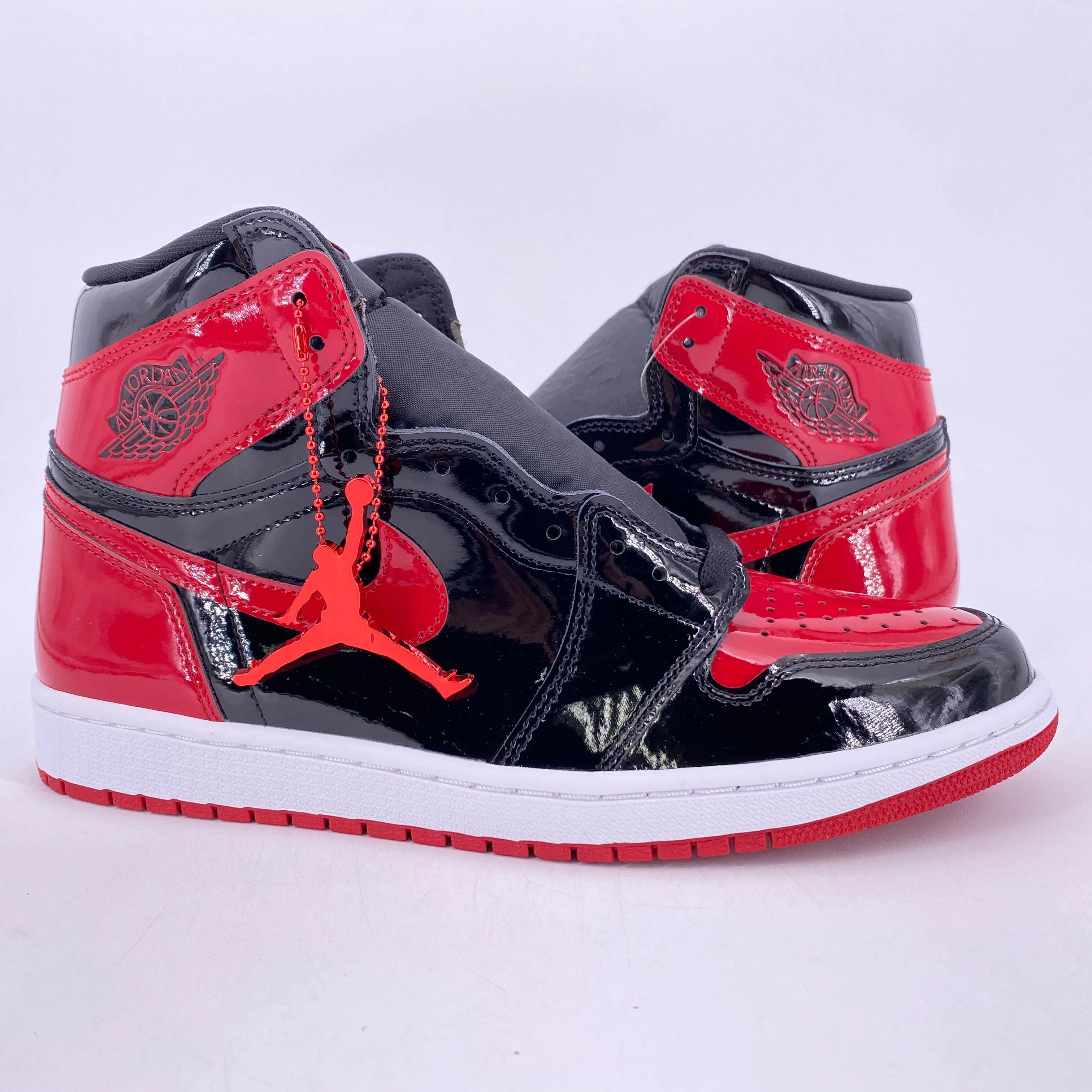 Air Jordan 1 Retro High OG "Patent Bred" 2021 New Size 10.5
