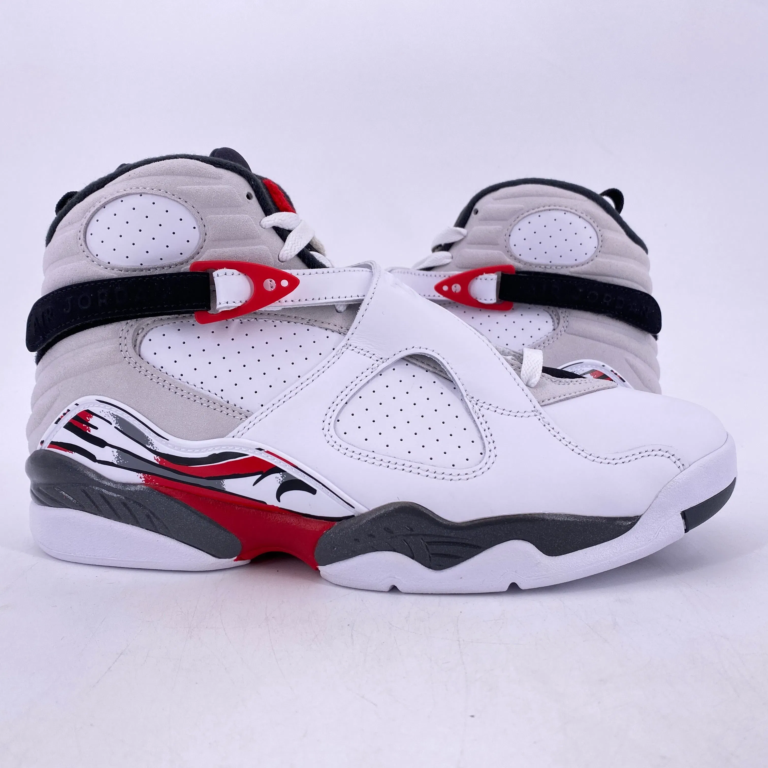 Air Jordan 8 Retro "White True Red" 2025 New Size 10