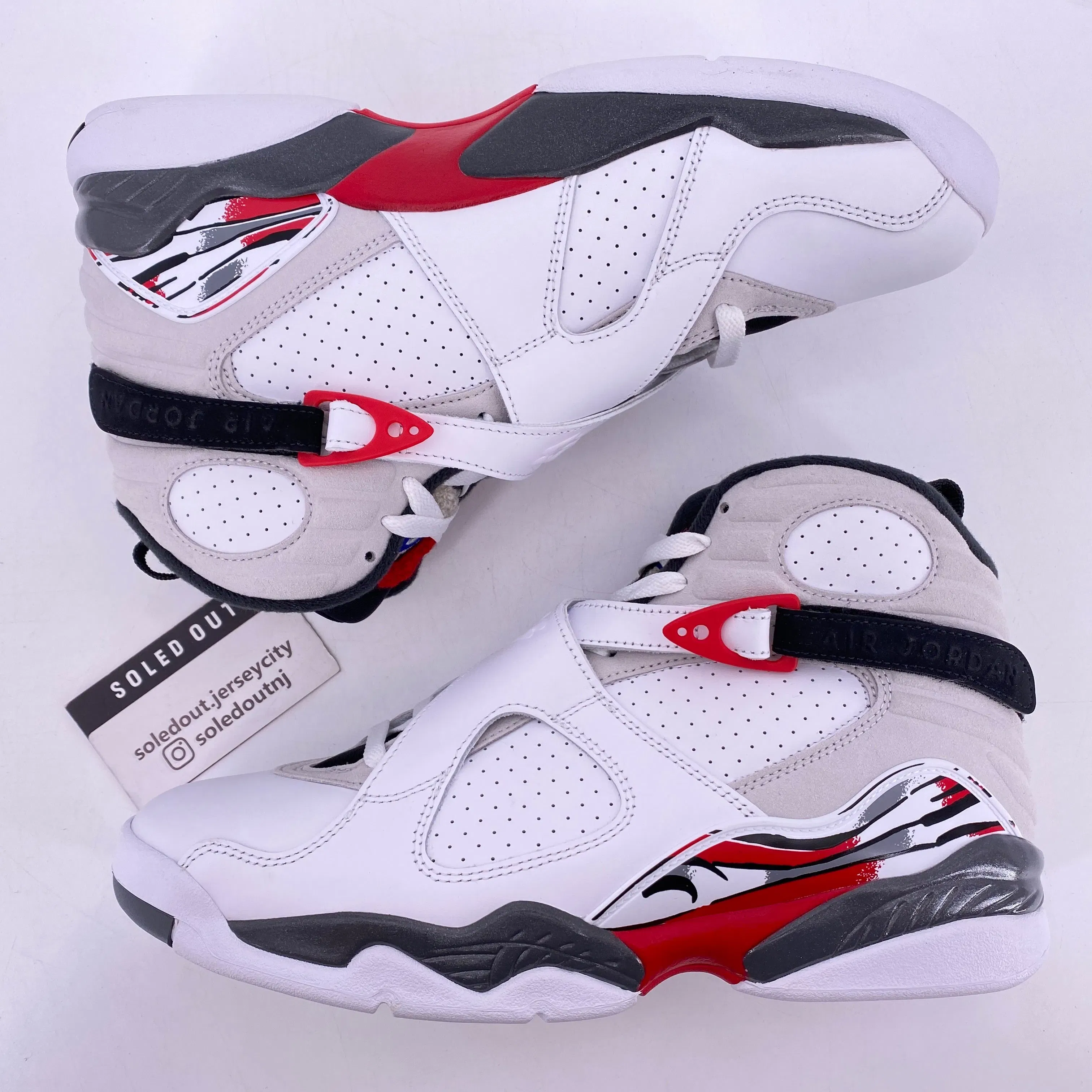 Air Jordan 8 Retro "White True Red" 2025 New Size 10