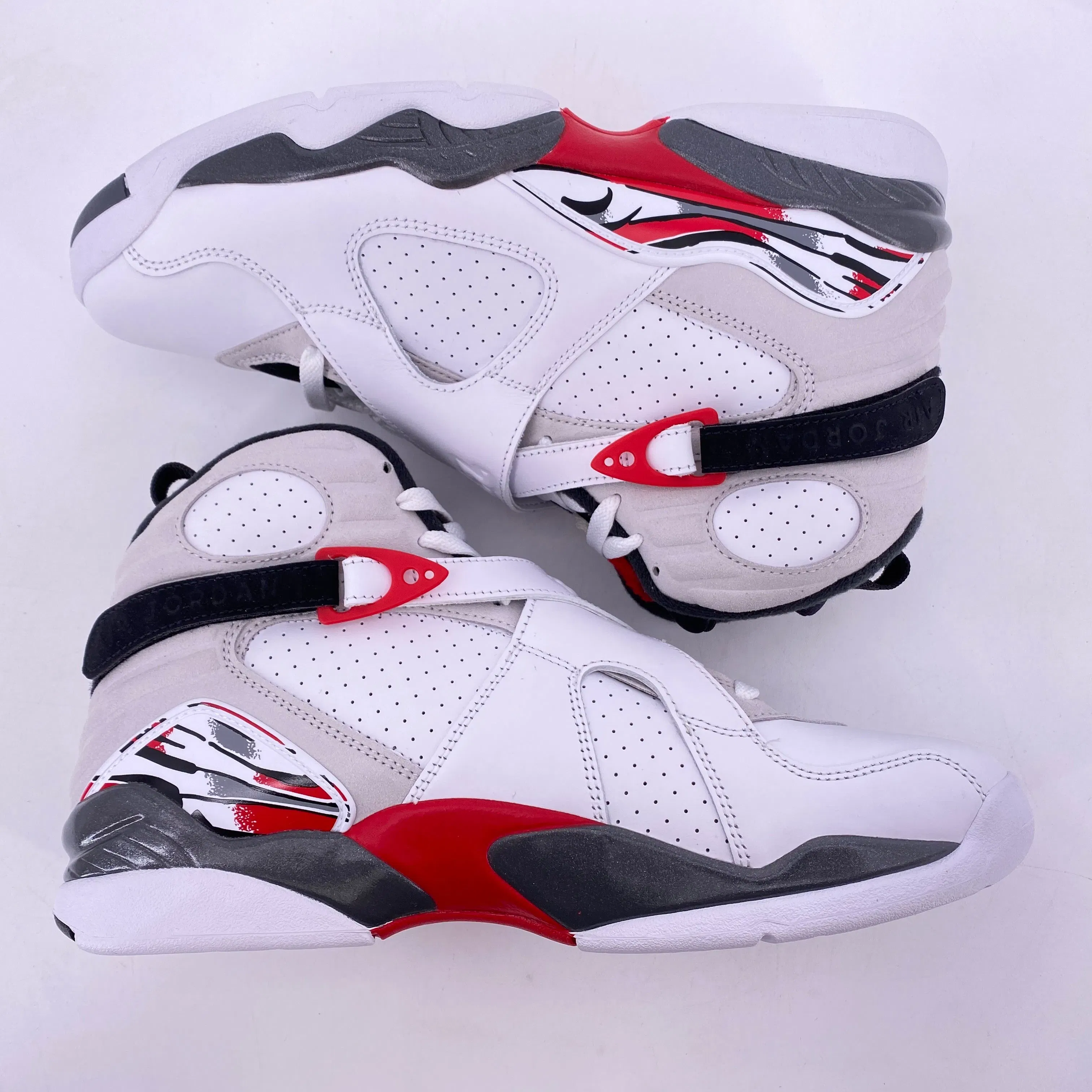 Air Jordan 8 Retro "White True Red" 2025 New Size 10