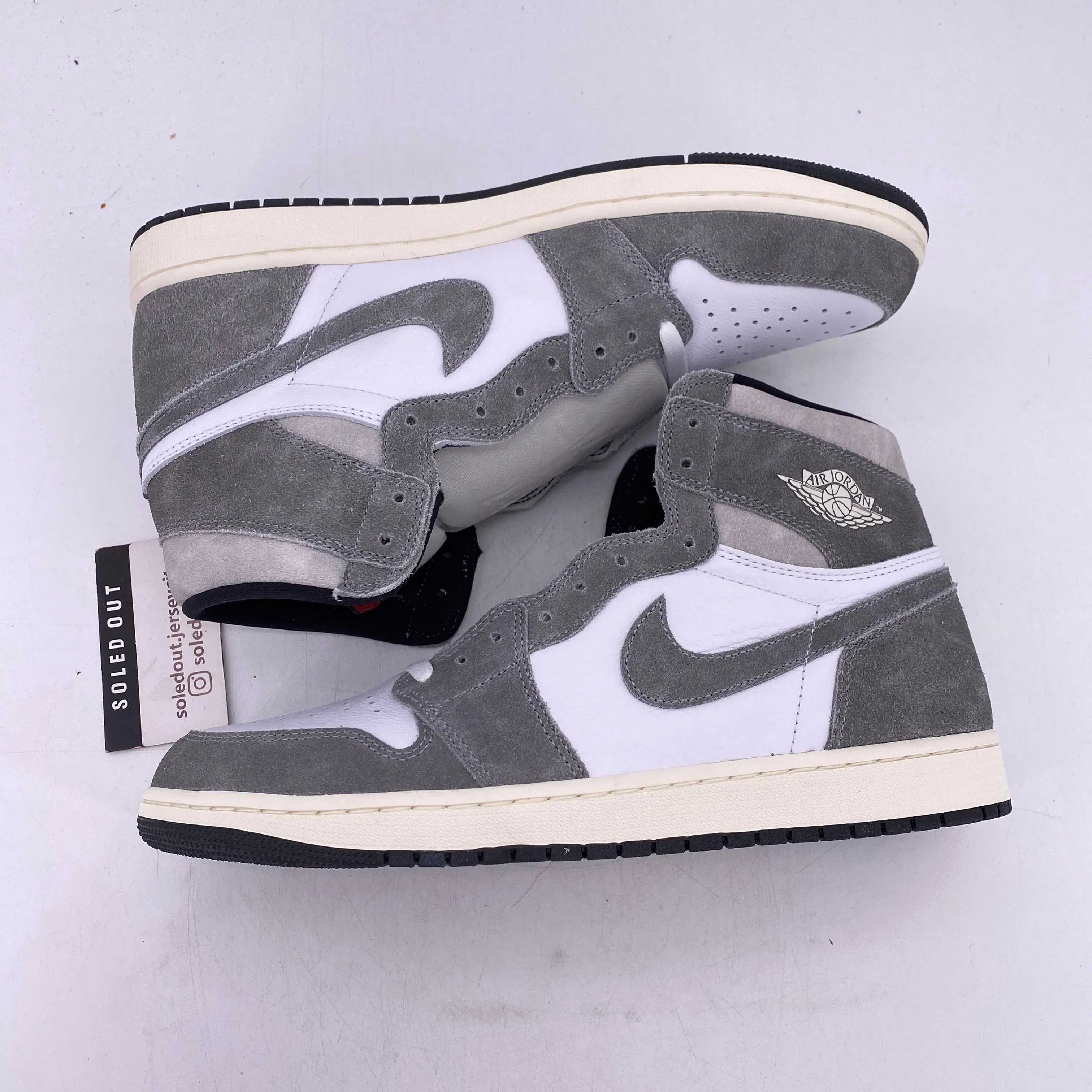 Air Jordan 1 Retro High OG "Washed Black" 2023 New Size 13