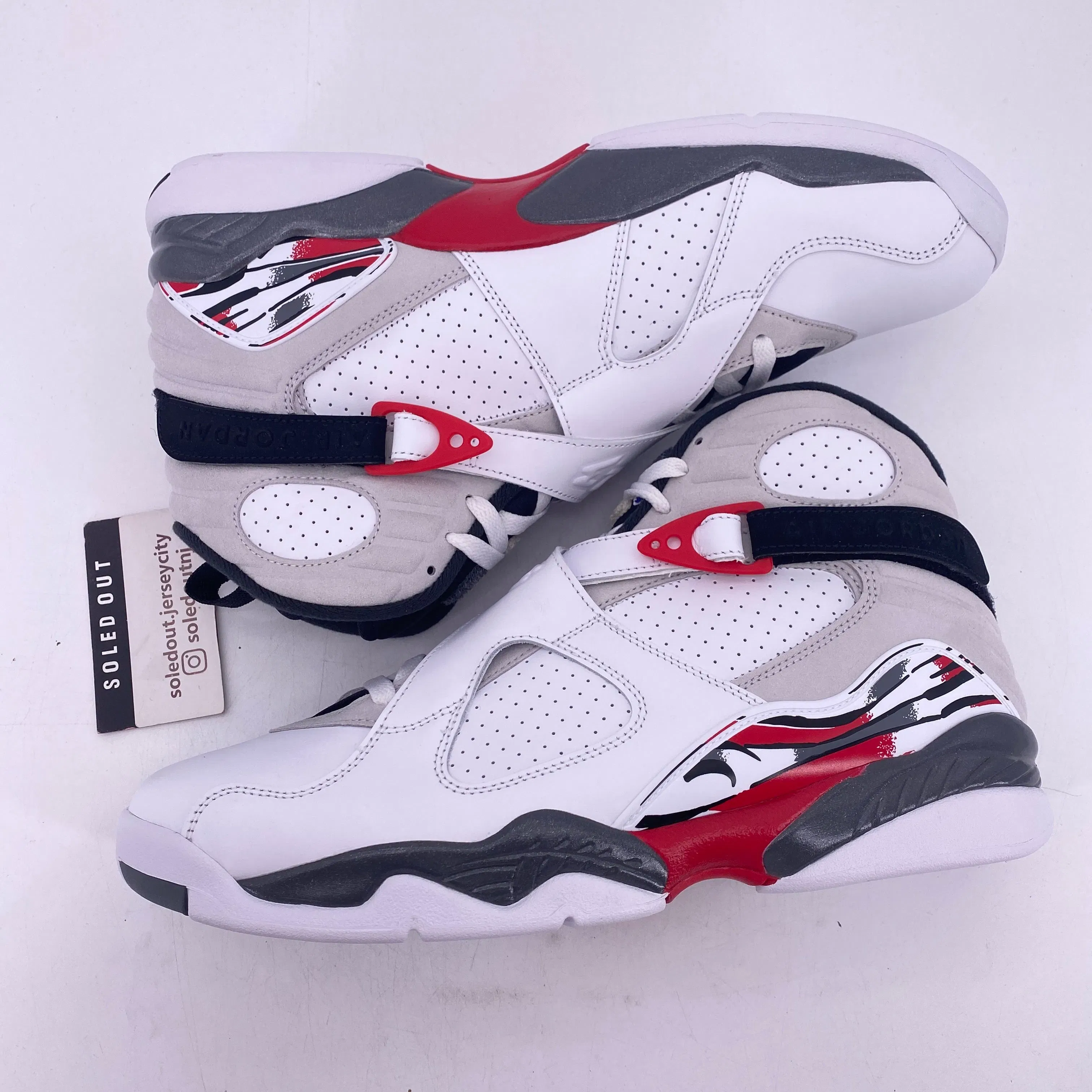 Air Jordan 8 Retro "White True Red" 2025 New Size 13