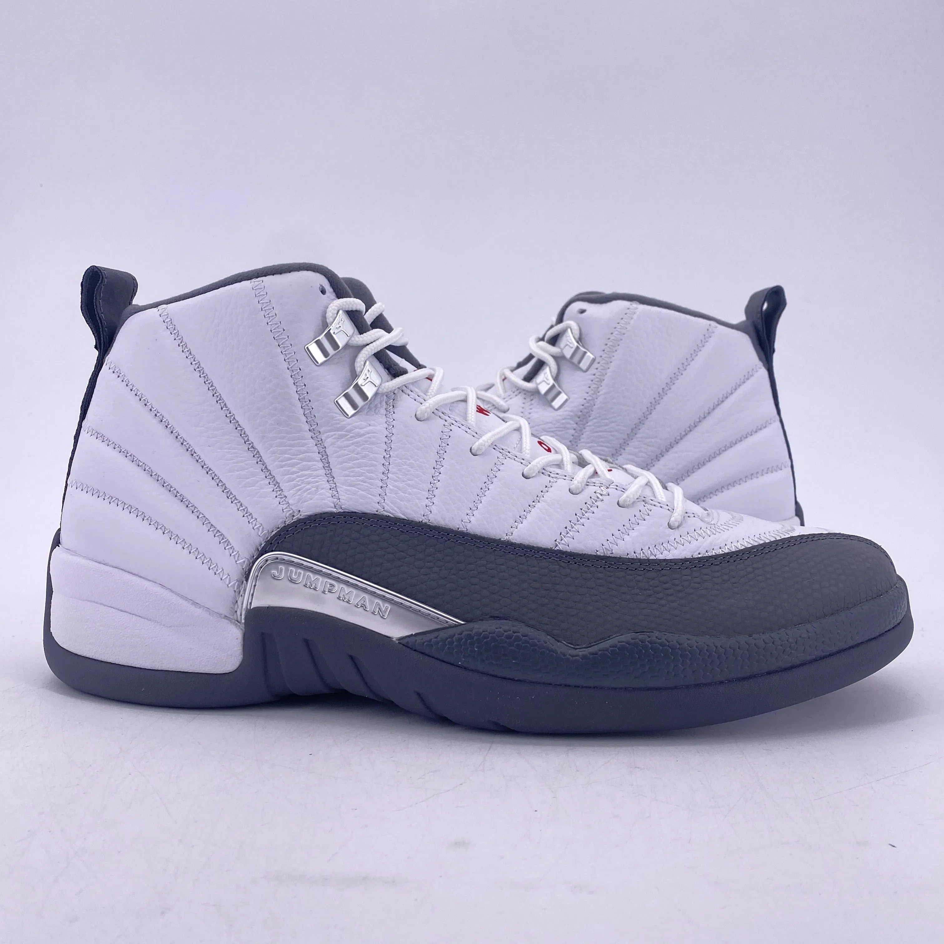 Air Jordan 12 Retro "White Dark Grey" 2019 New Size 13