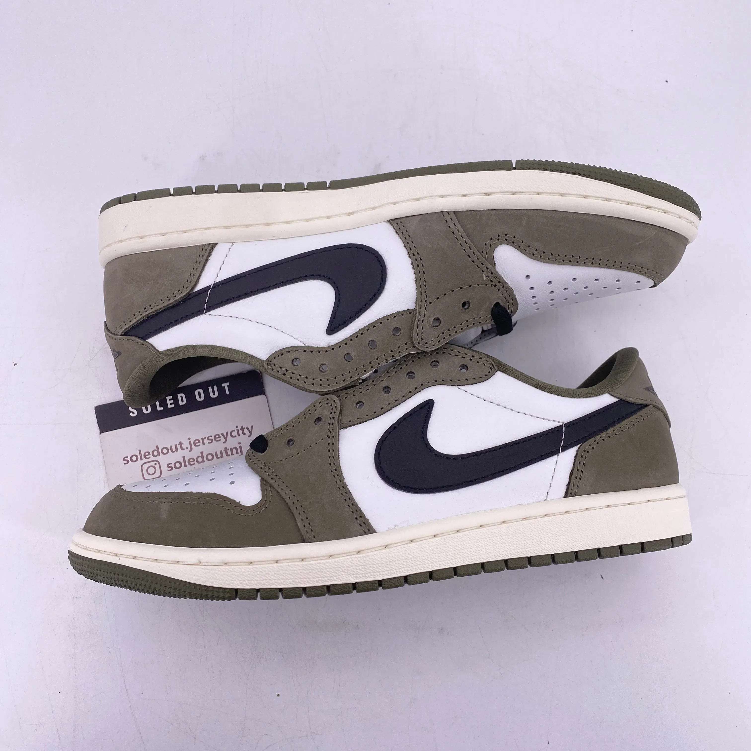 Air Jordan 1 Retro Low "Medium Olive" 2026 New Size 8.5