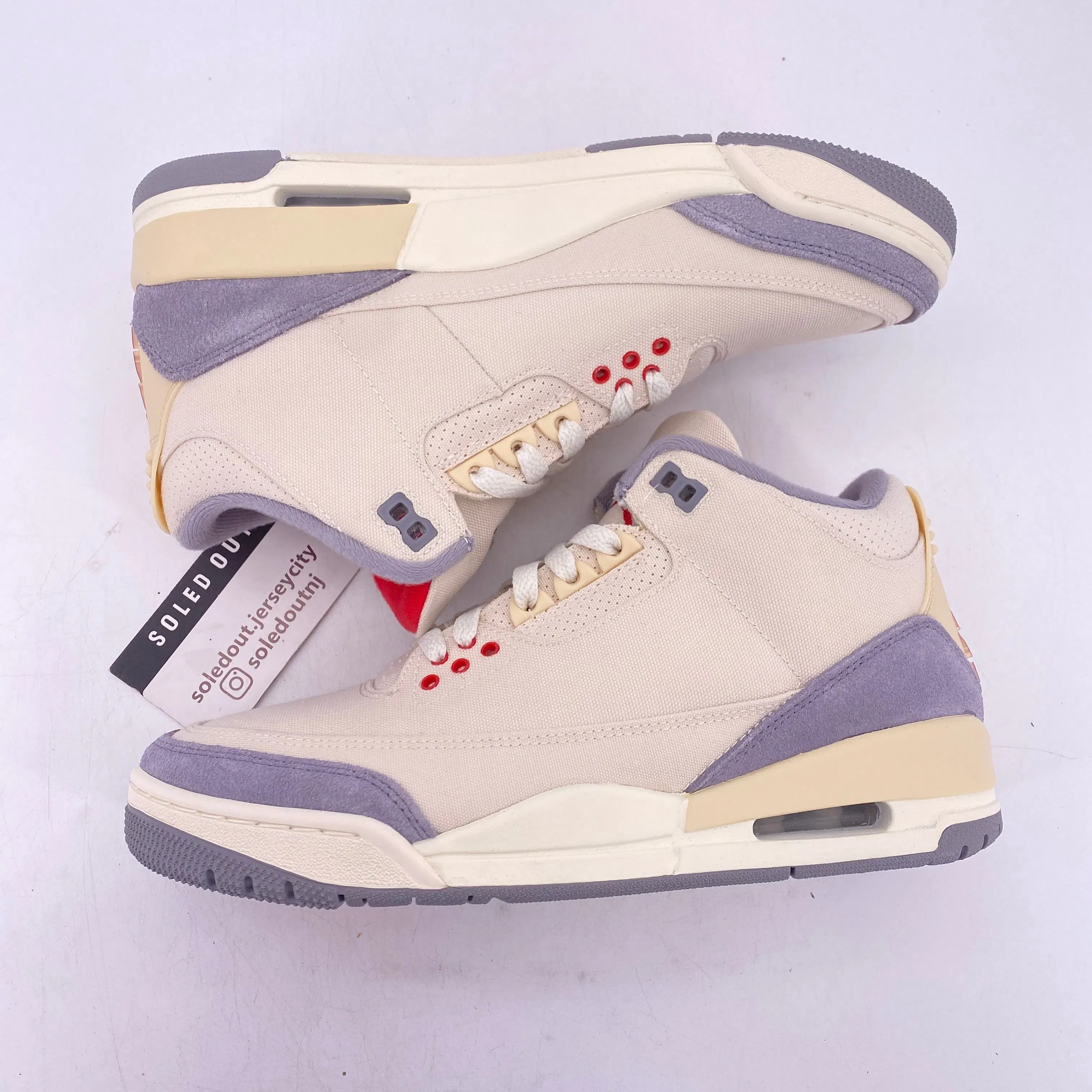 Air Jordan 3 Retro "Muslin" 2022 New Size 7.5