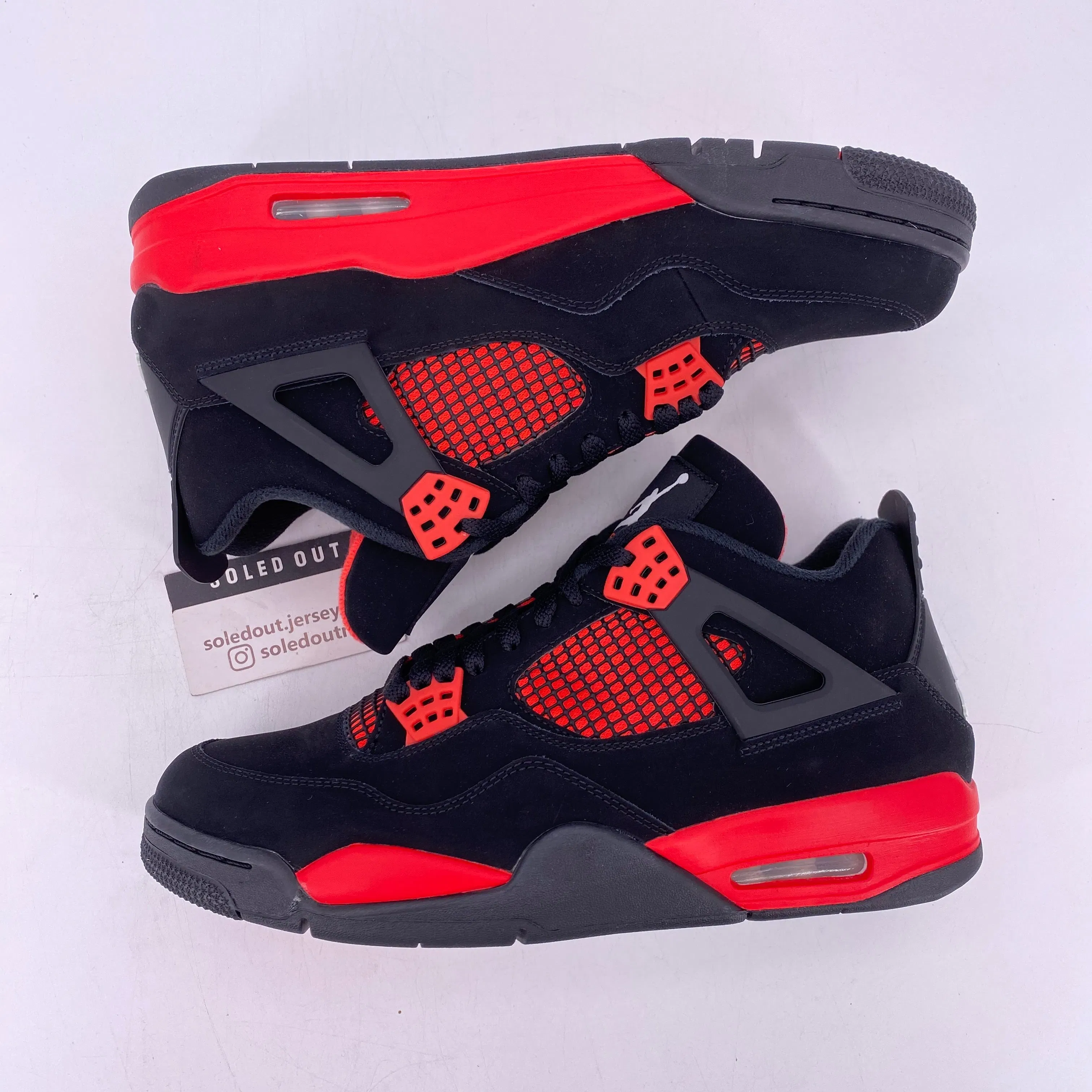 Air Jordan 4 Retro "Red Thunder" 2022 New Size 11