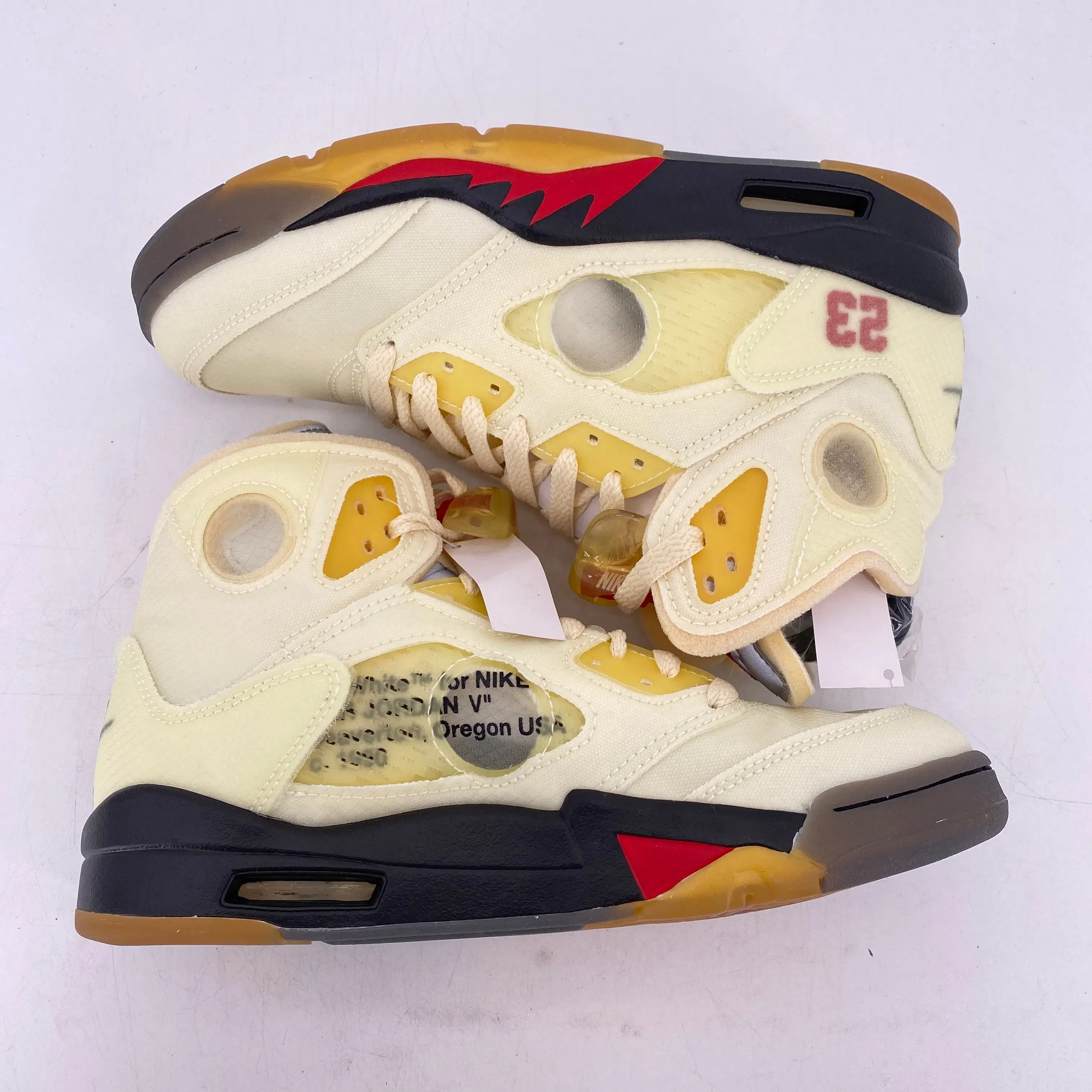 Air Jordan 5 Retro "Ow Sail" 2020 New Size 7
