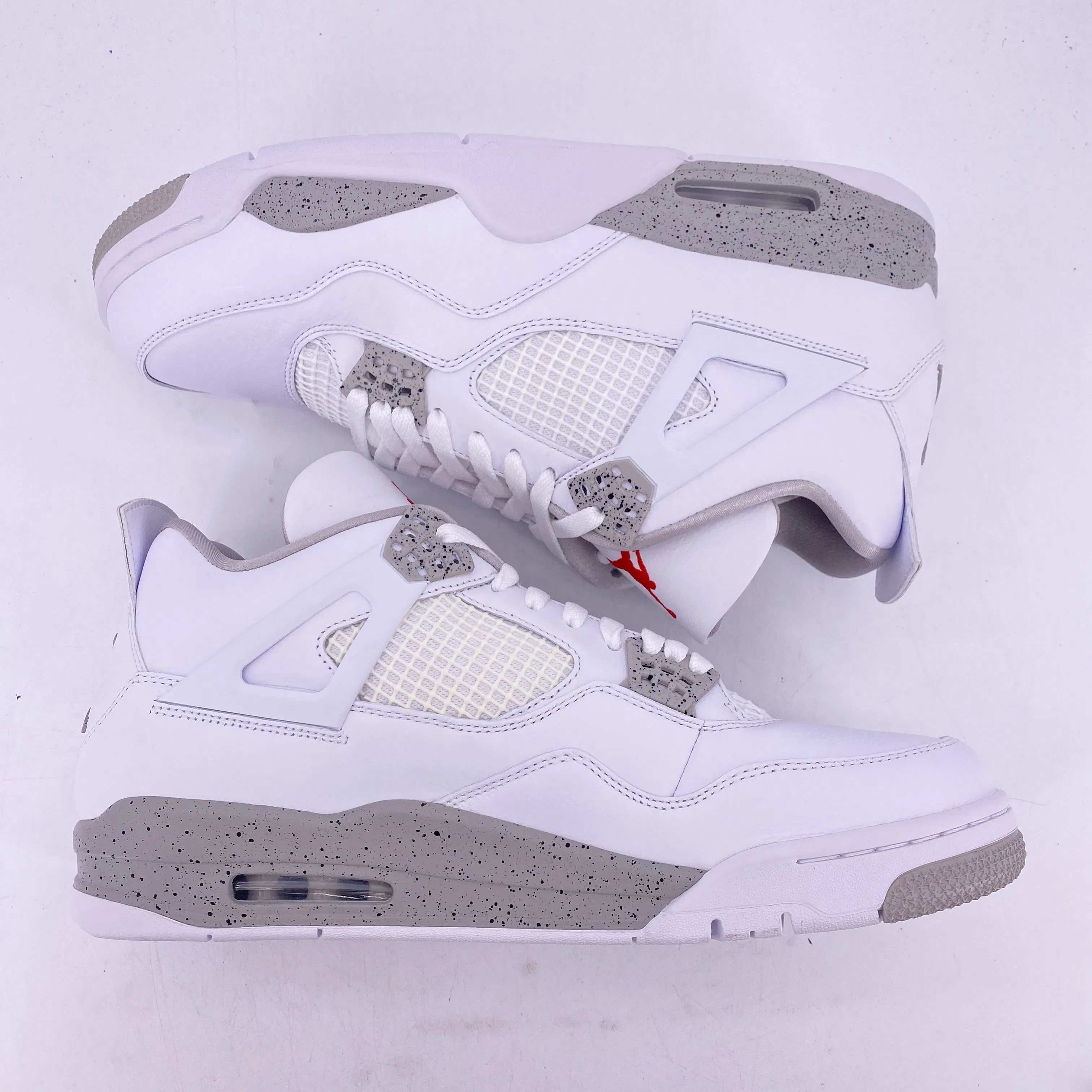 Air Jordan 4 Retro "White Oreo" 2021 New Size 13