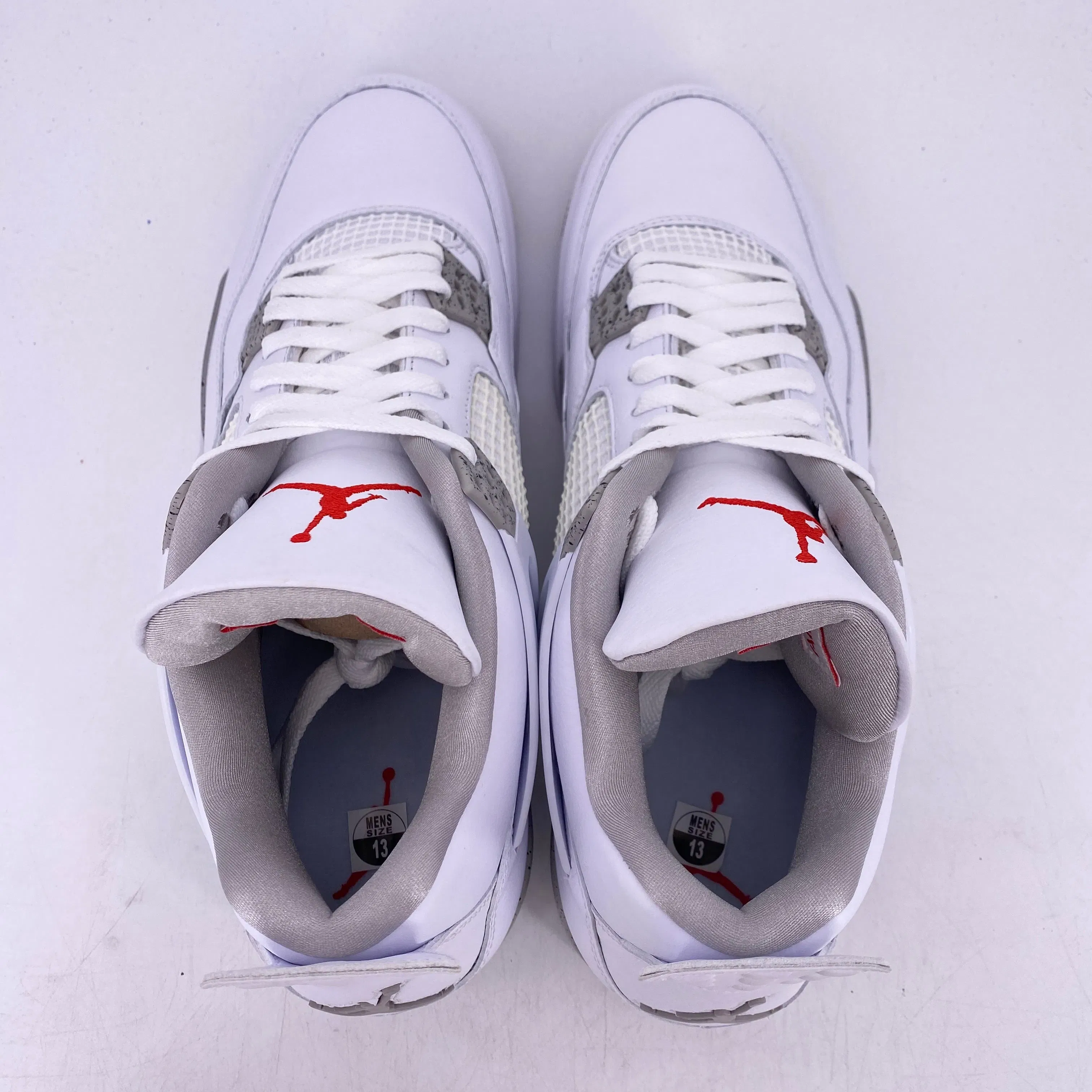 Air Jordan 4 Retro "White Oreo" 2021 New Size 13