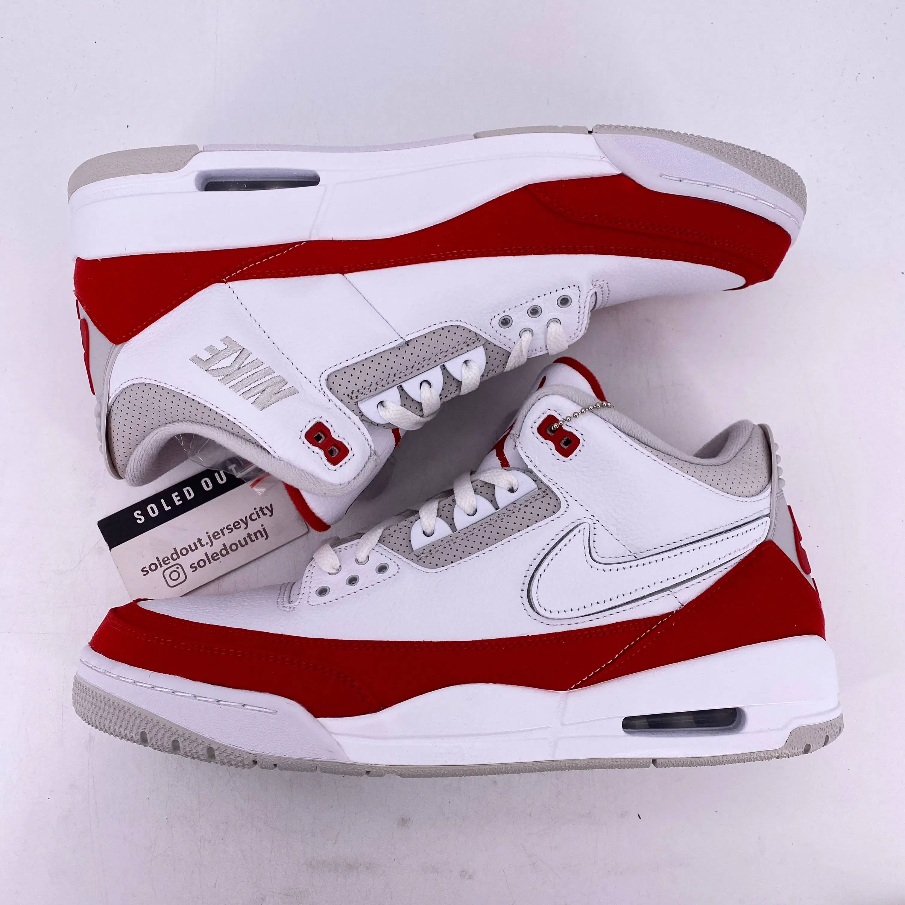 Air Jordan 3 Retro "Tinker White" 2019 New Size 13