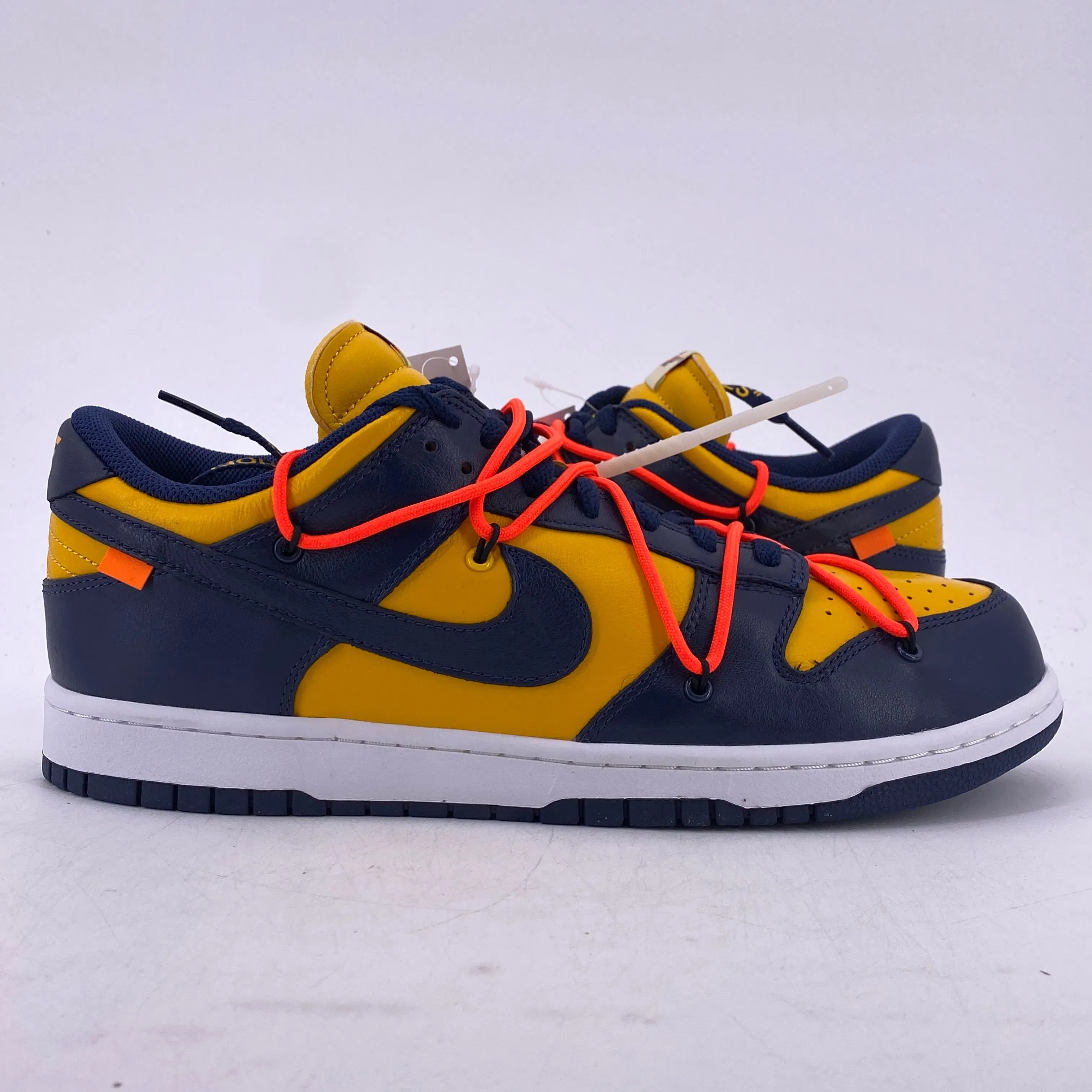 Nike Dunk Low LTHR "Ow University Gold" 2019 New Size 12