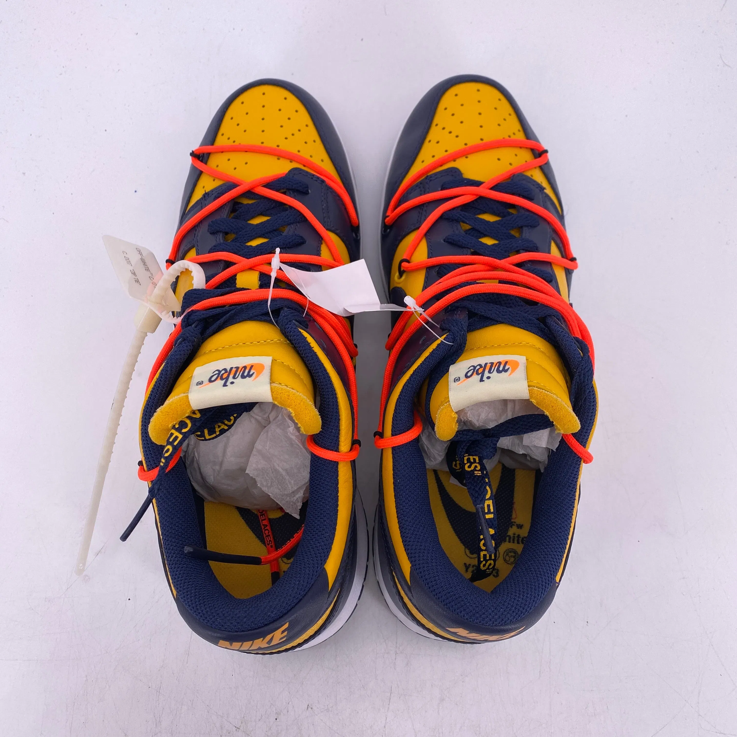 Nike Dunk Low LTHR "Ow University Gold" 2019 New Size 12