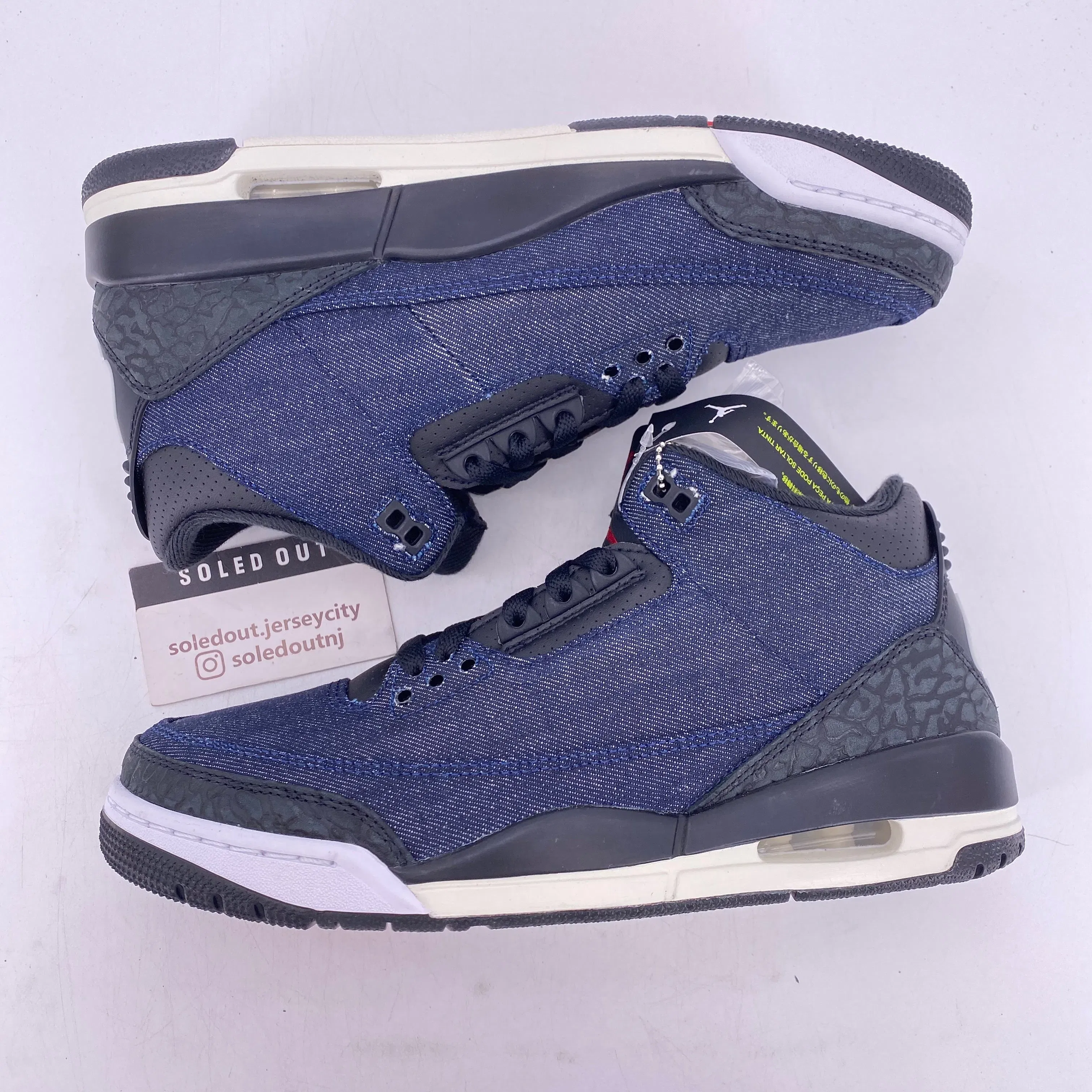 Air Jordan 3 Retro "Levis Indigo" 2026 New Size 8.5