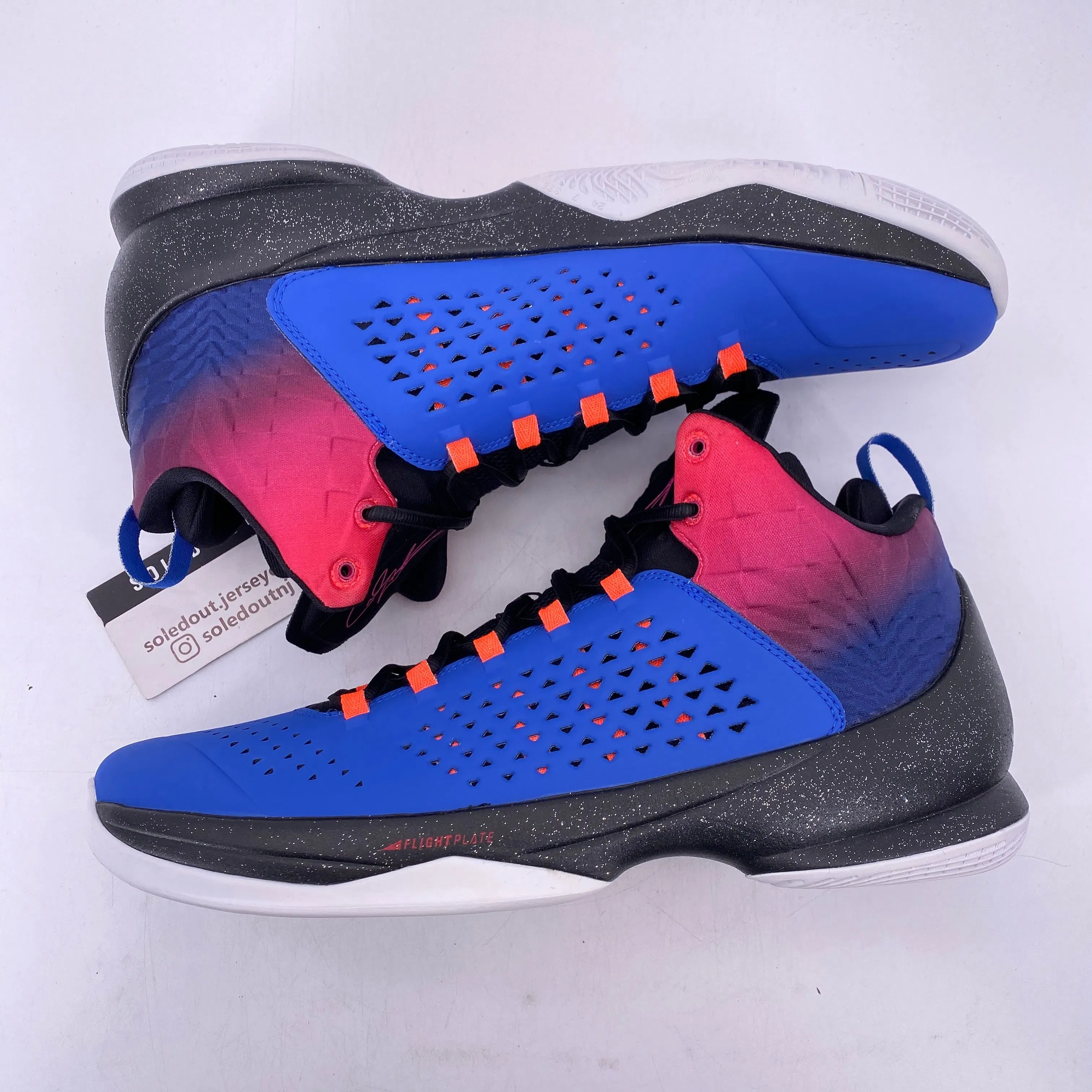 Air Jordan Melo M11 "Blue Black Orange" 2014 New Size 13