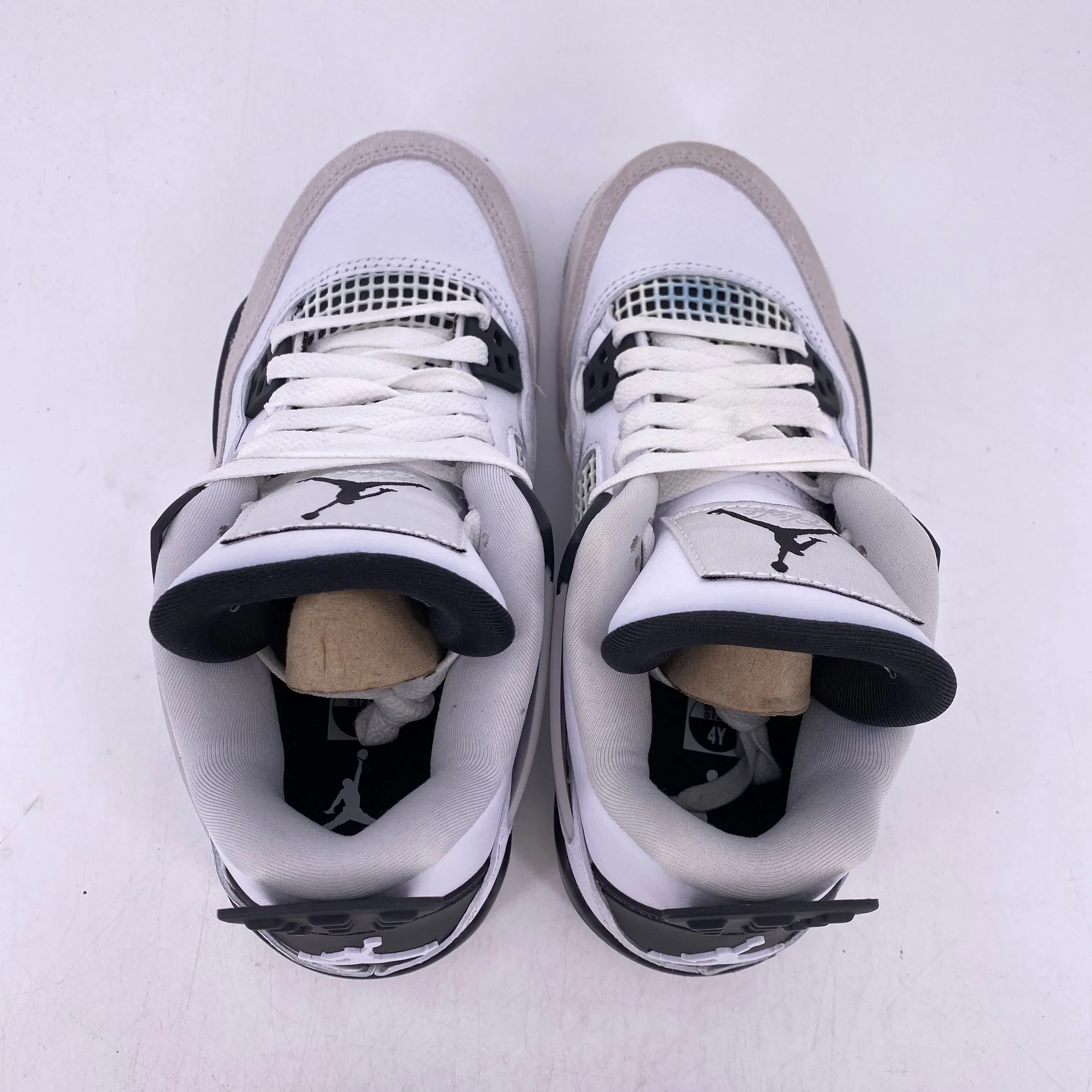 Air Jordan (GS) 4 Retro "Military Black" 2022 New Size 4Y