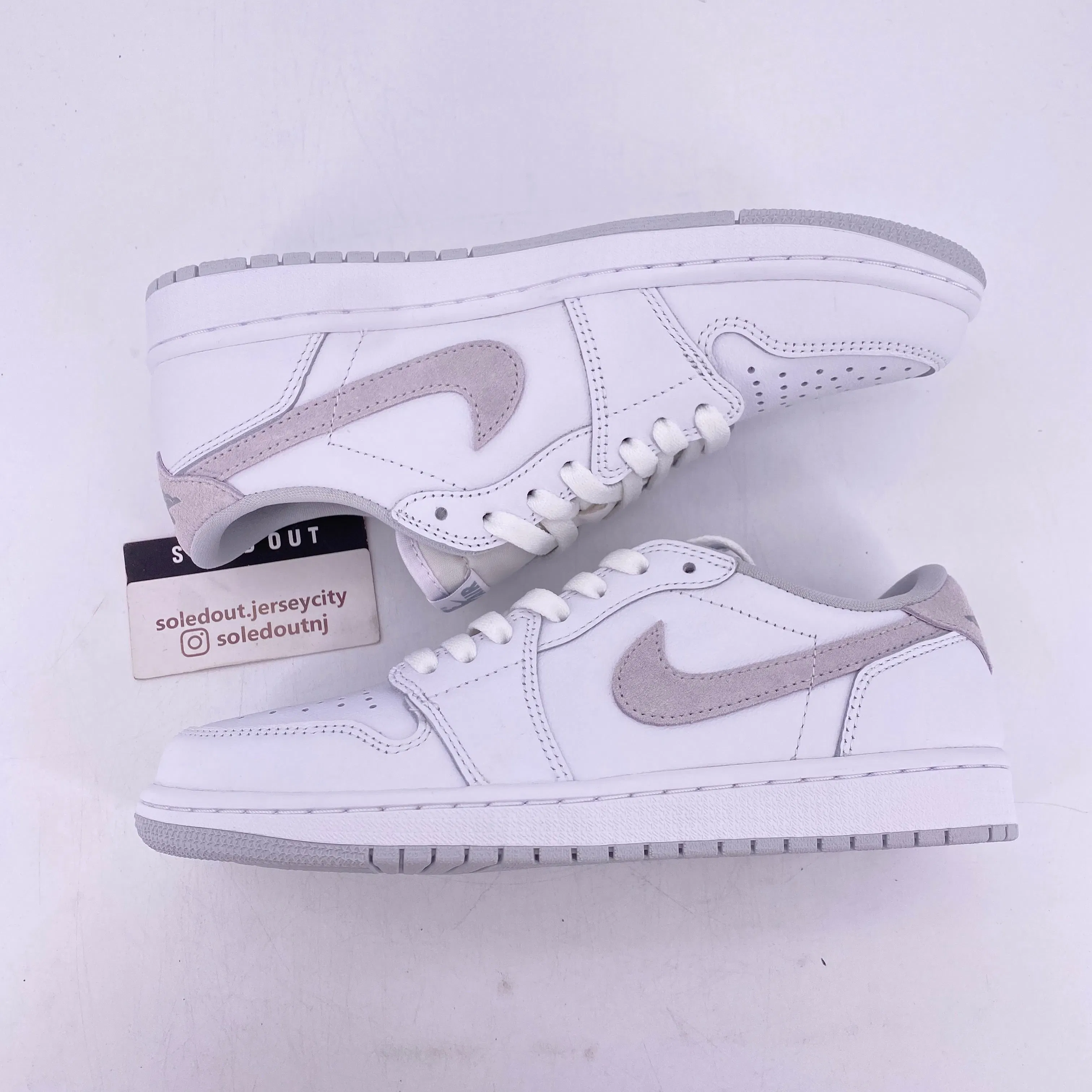 Air Jordan 1 Retro Low "Neutral Grey" 2021 New Size 8