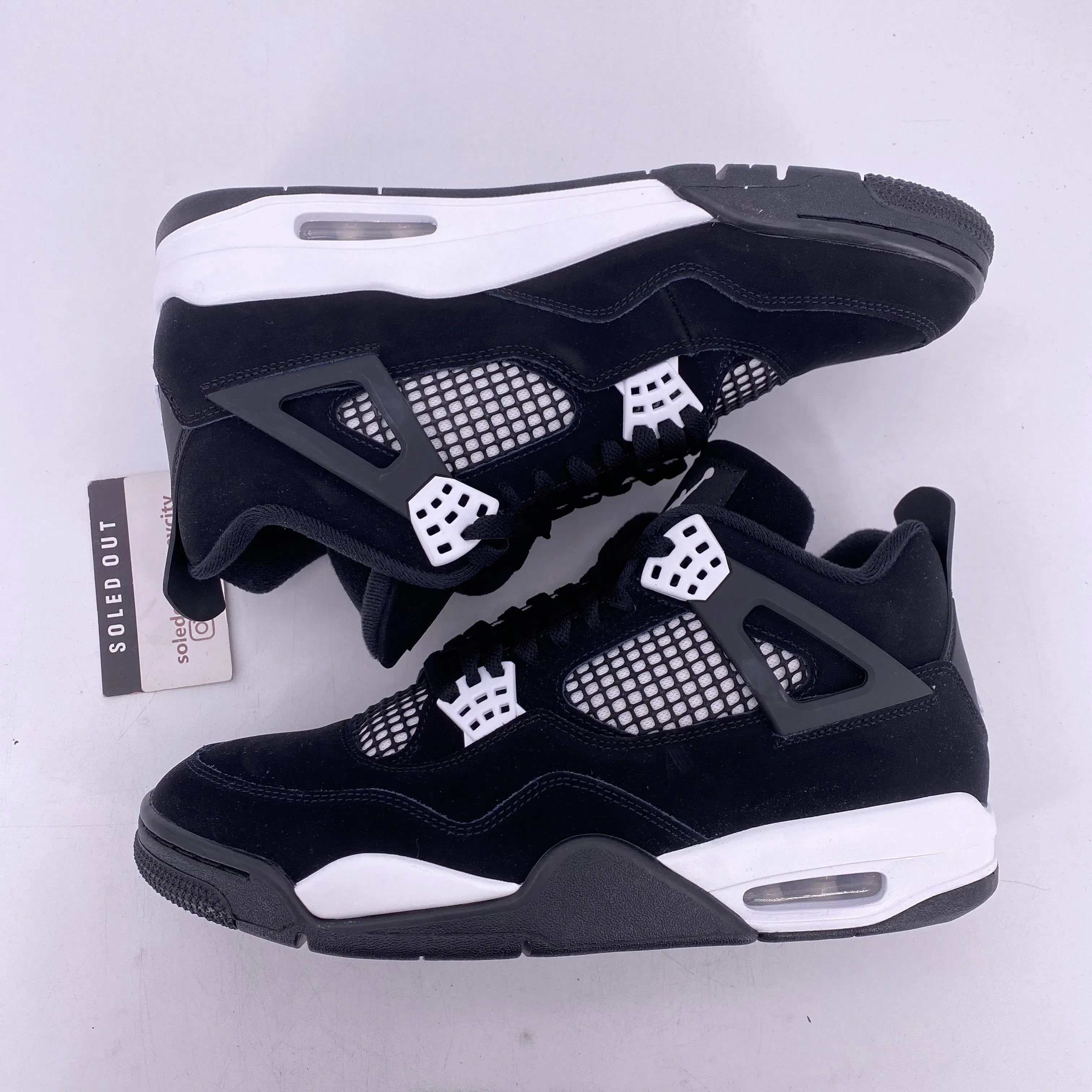Air Jordan 4 Retro "White Thunder" 2024 New Size 11