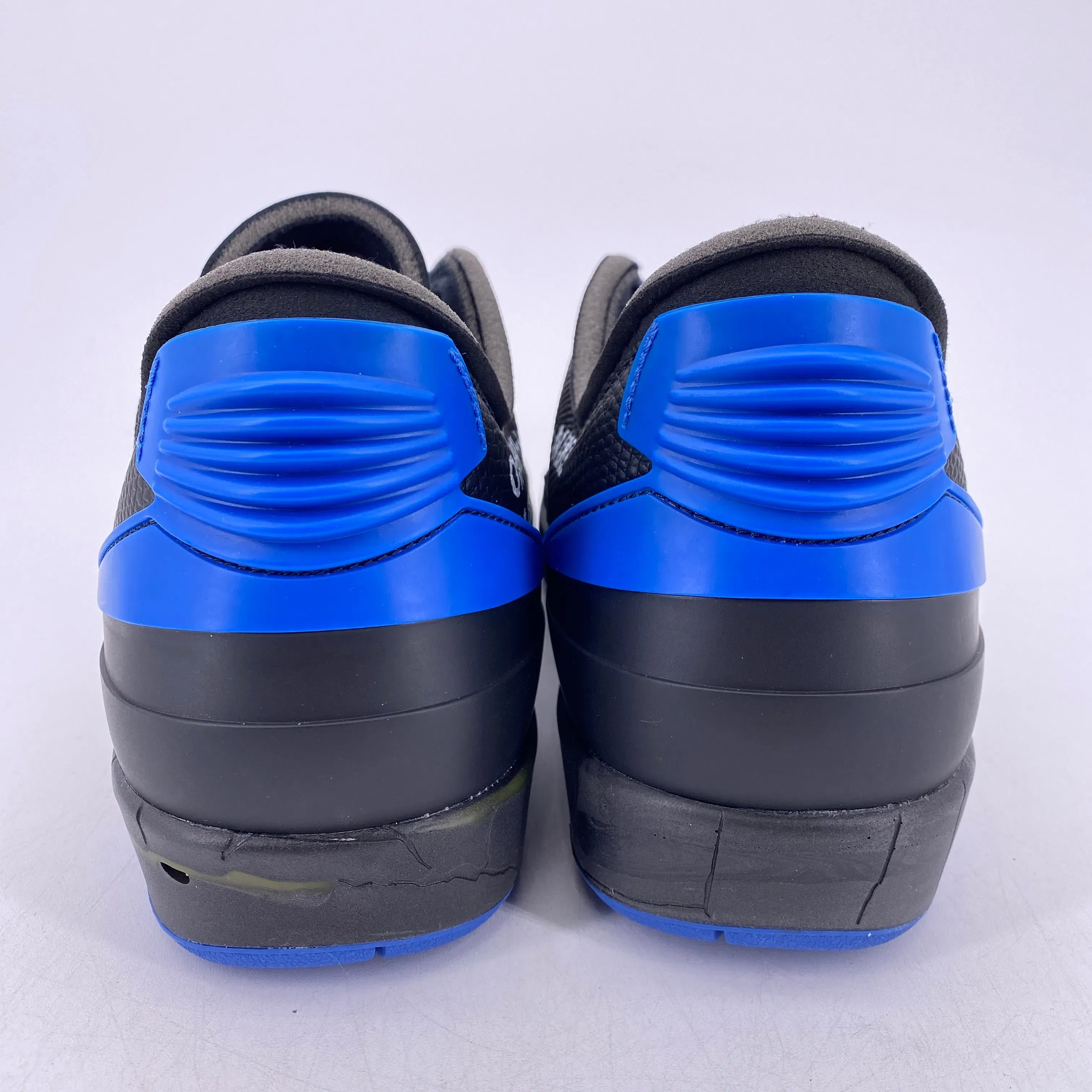 Air Jordan 2 Retro "Ow Black Blue" 2021 New Size 10