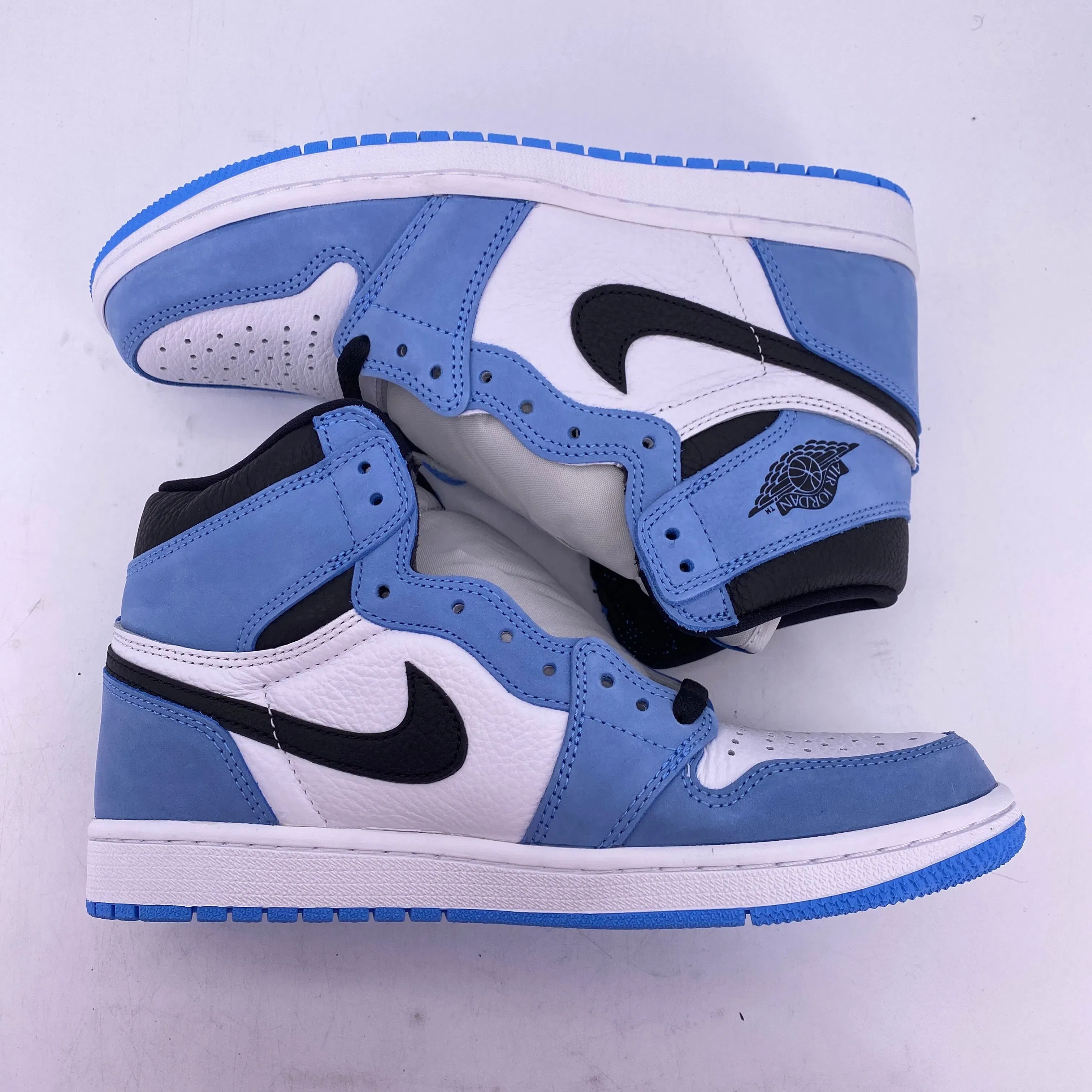 Air Jordan 1 Retro High OG "University Blue" 2021 New Size 8