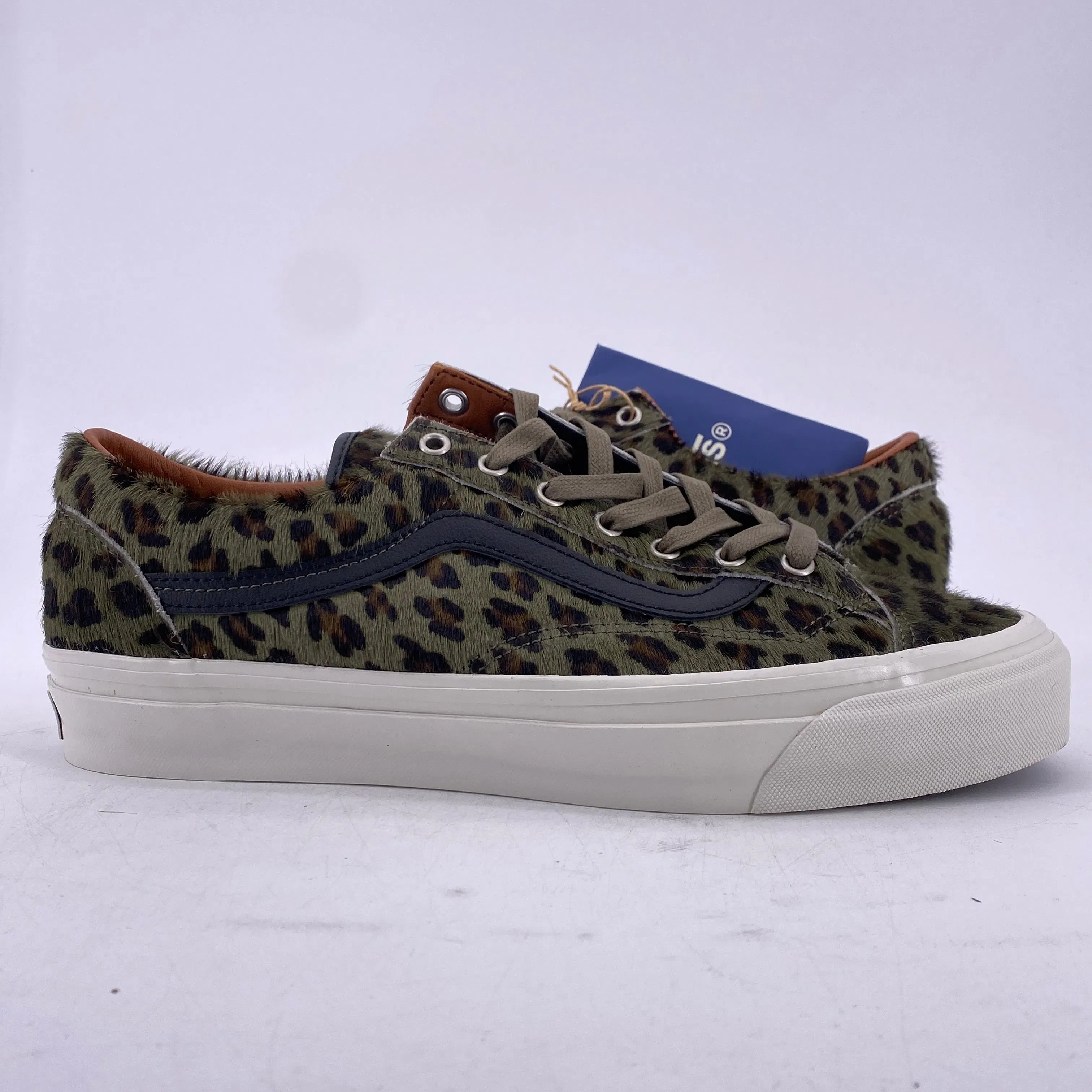 Vans Old Skool 36 LX "Pony Cheetah Olive" New Size 11.5