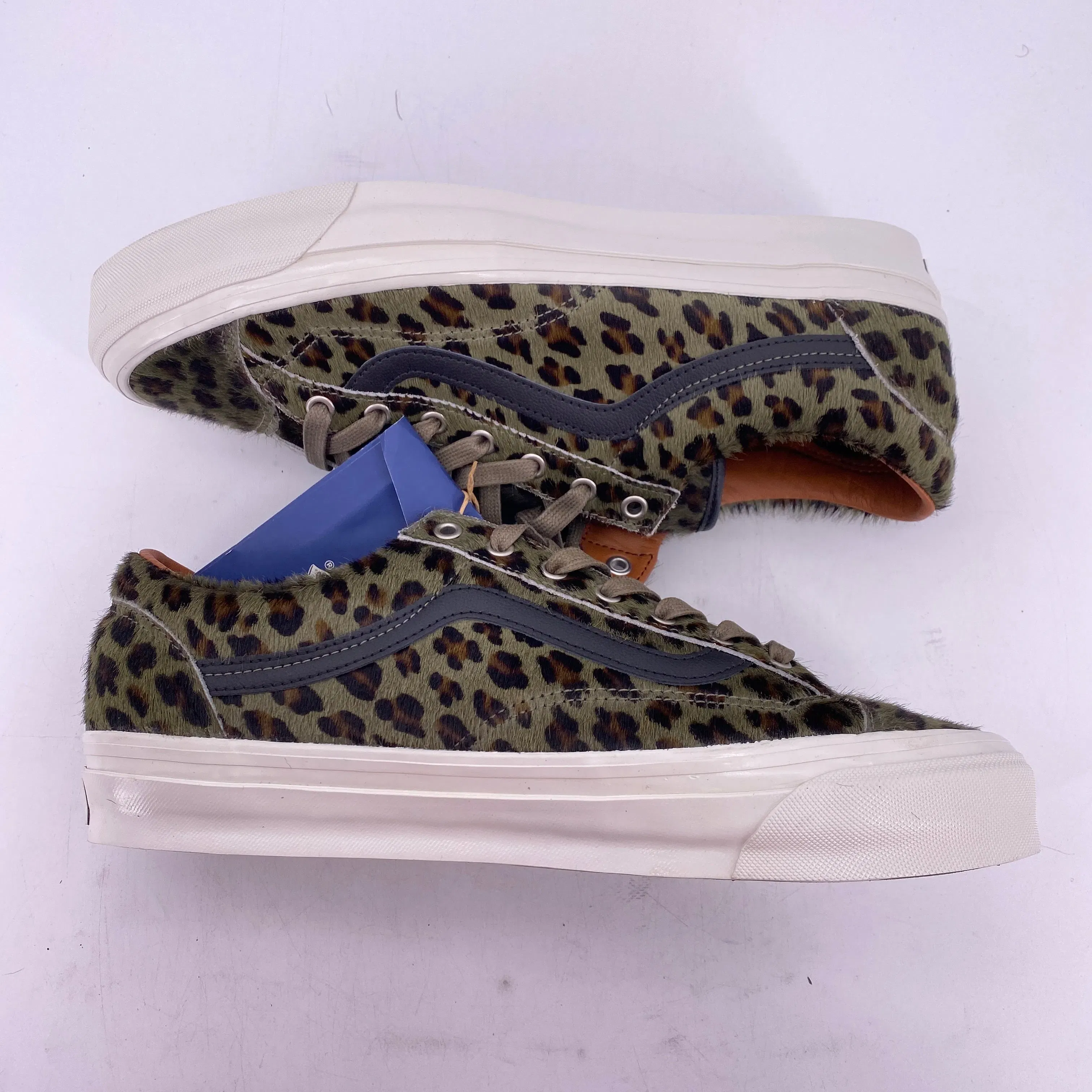 Vans Old Skool 36 LX "Pony Cheetah Olive" New Size 11.5