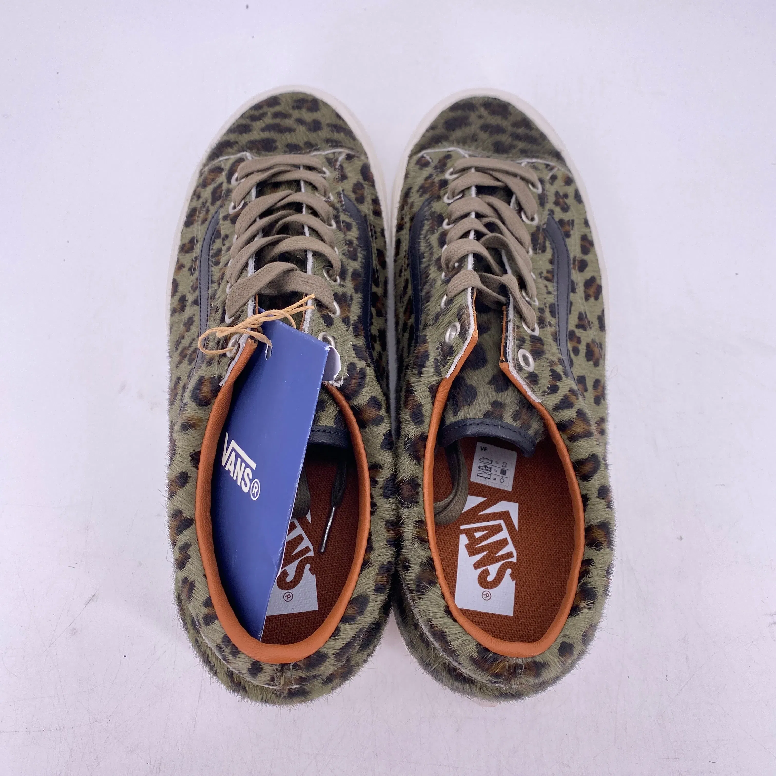 Vans Old Skool 36 LX "Pony Cheetah Olive" New Size 11.5