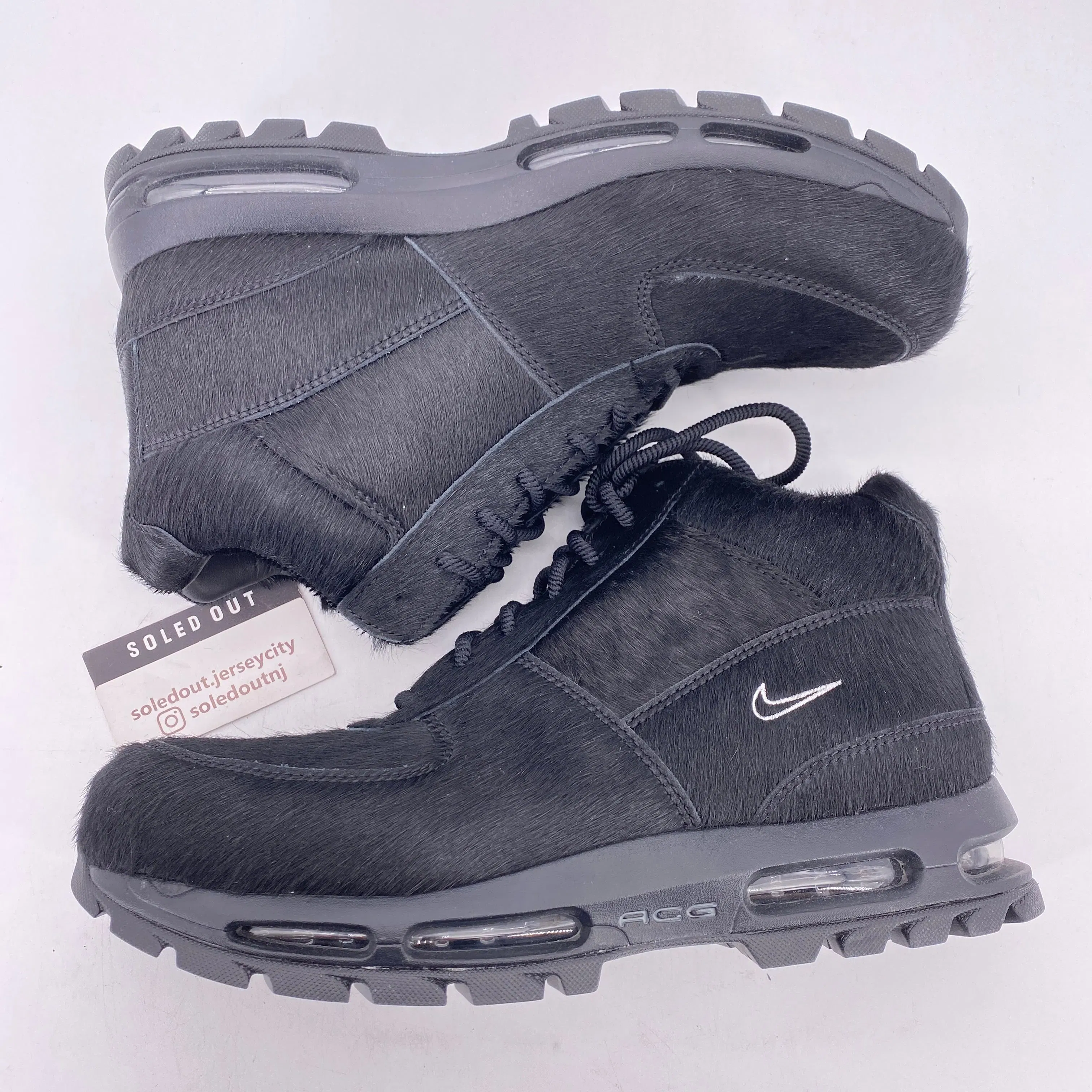 Nike Air Max Goadome "Pony Hair Black" 2025 New Size 14