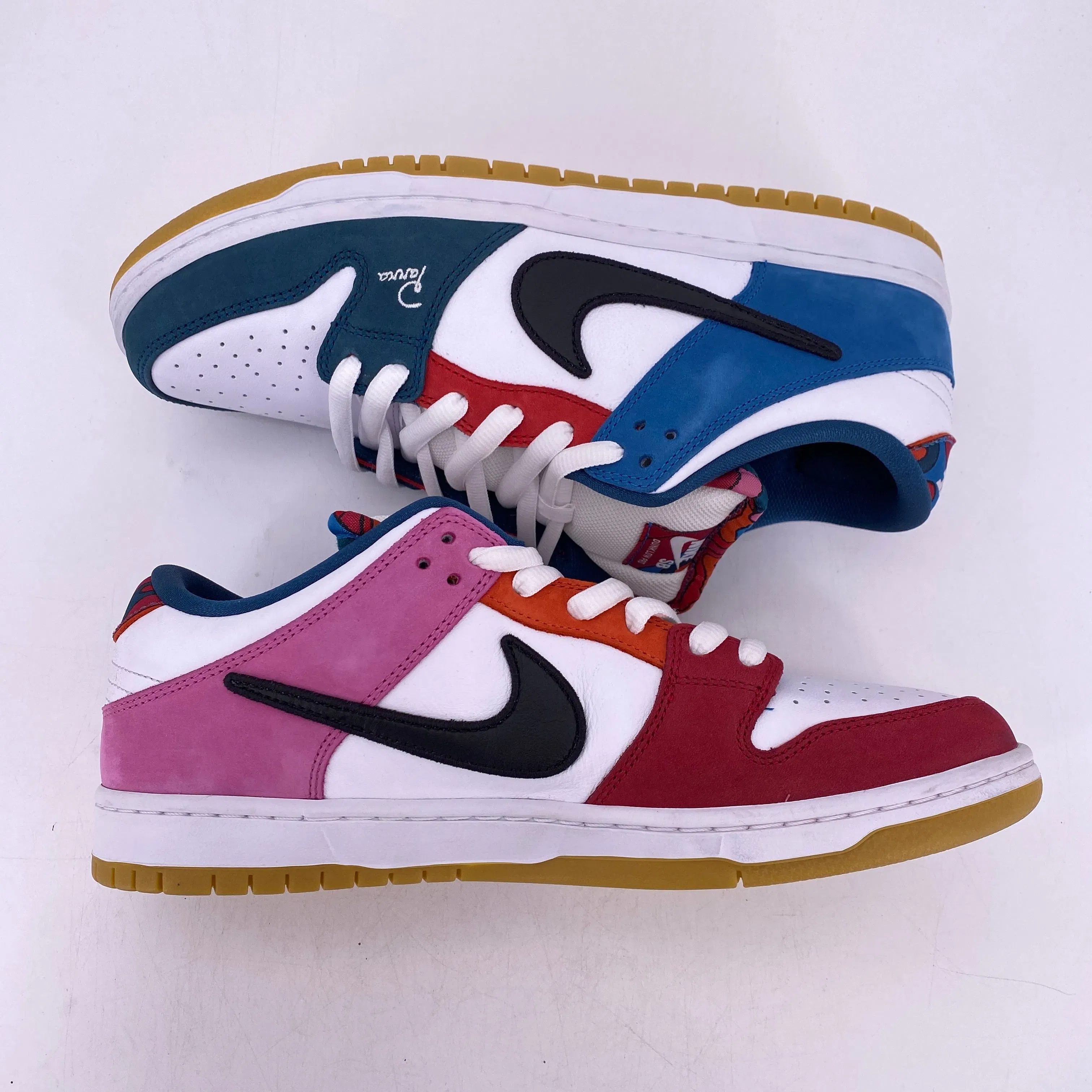 Nike SB Dunk Low "Parra F&F" 2021 New Size 10.5