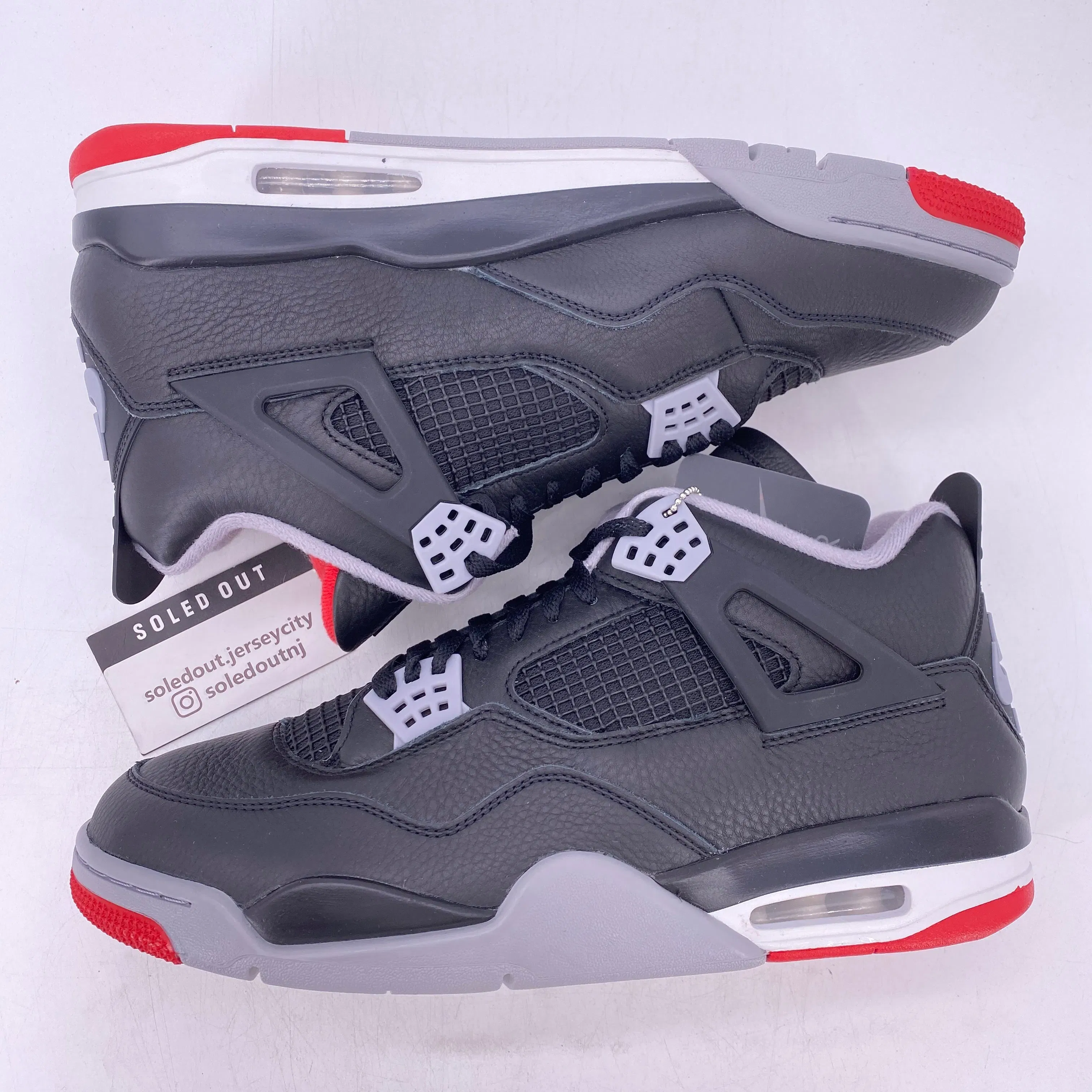Air Jordan 4 Retro "Bred Reimagined" 2024 New Size 13