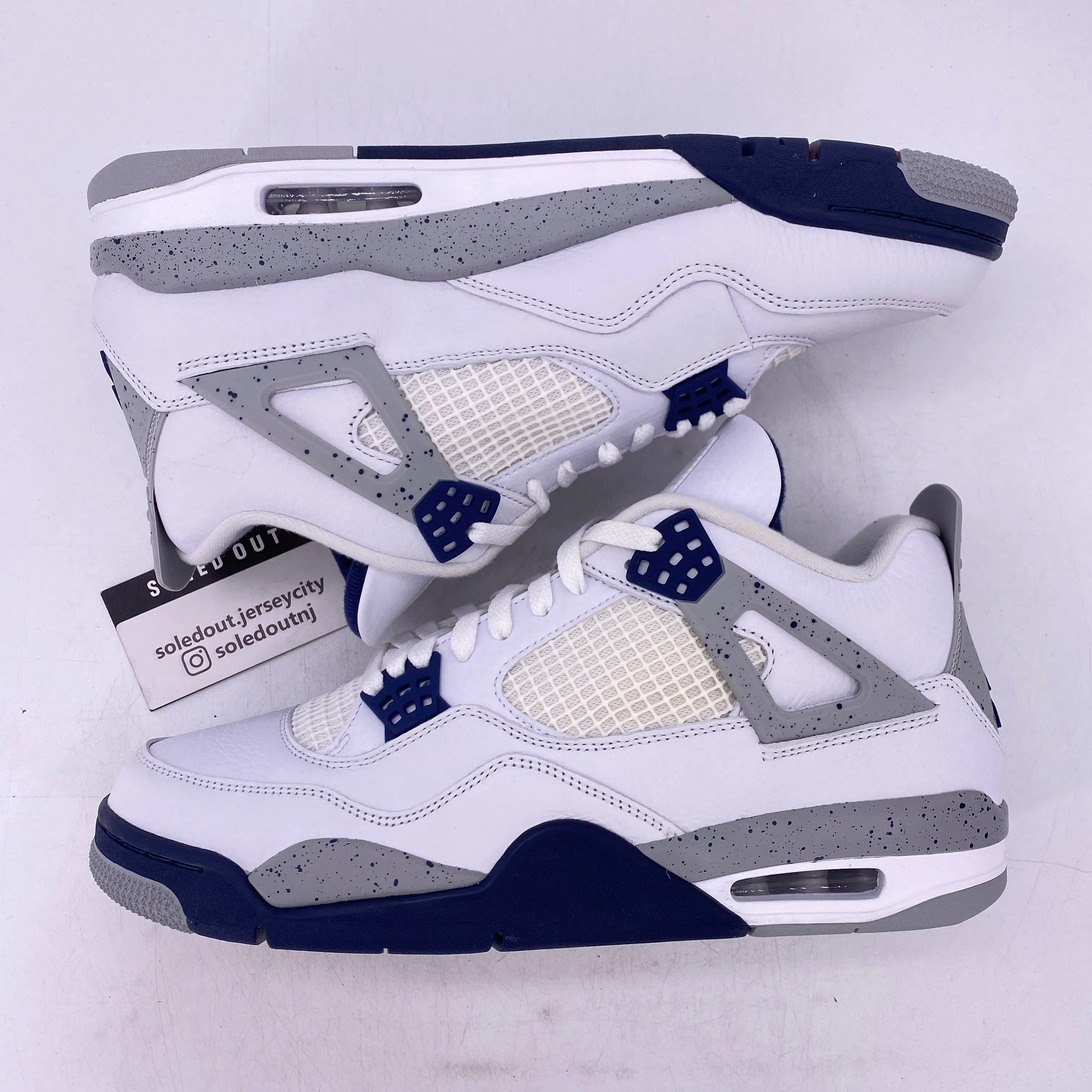 Air Jordan 4 Retro "Midnight Navy" 2022 New Size 11.5