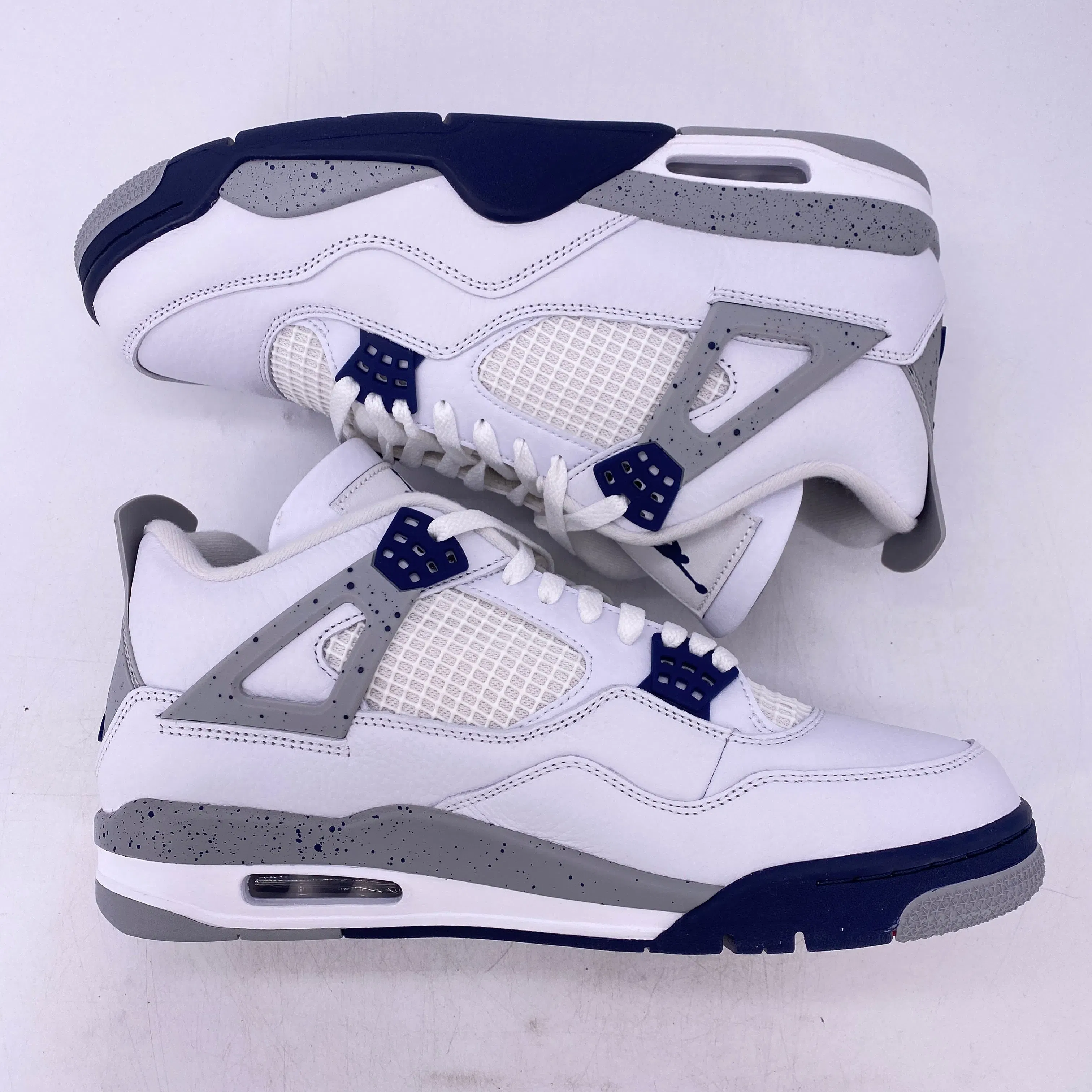 Air Jordan 4 Retro "Midnight Navy" 2022 New Size 11.5