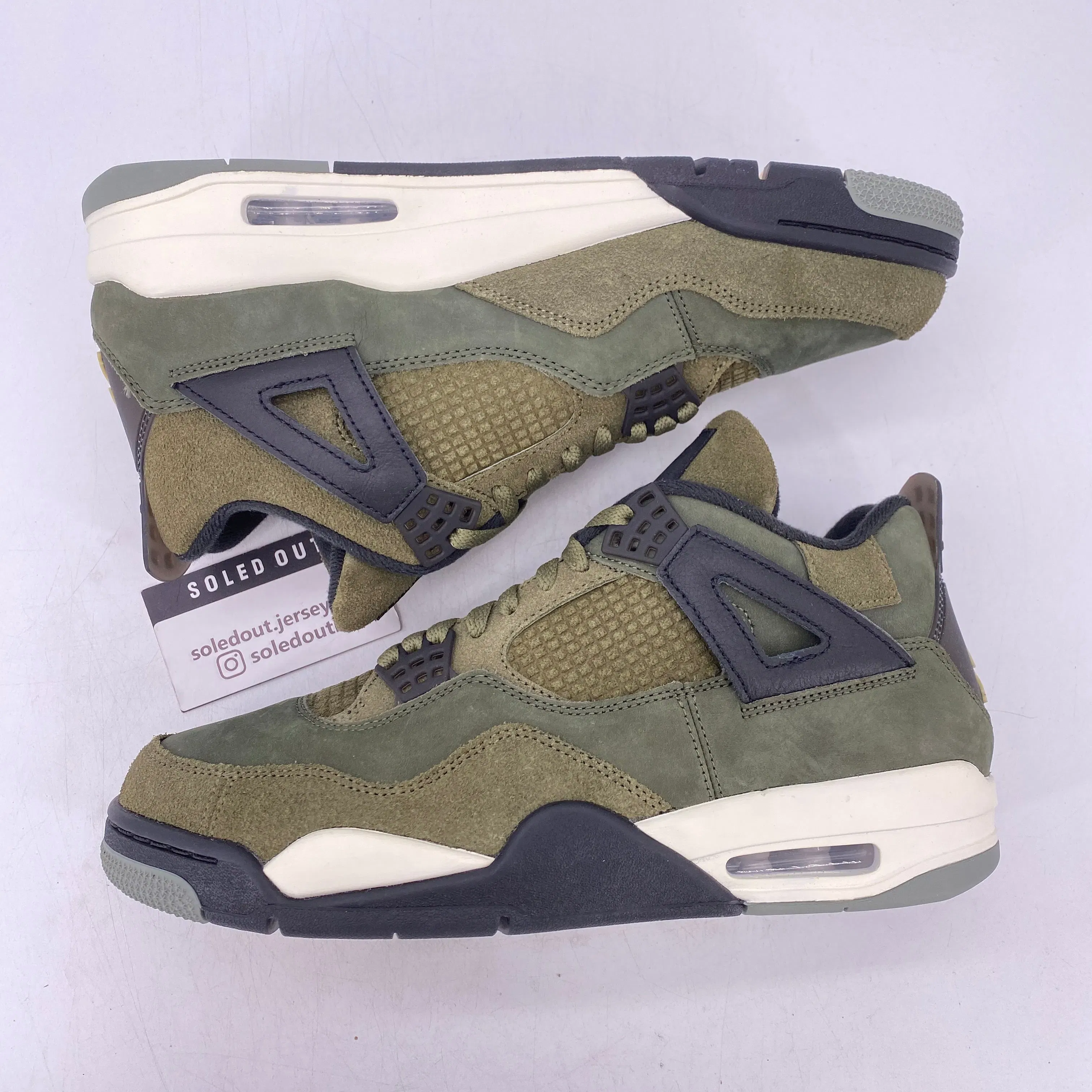 Air Jordan 4 Retro SE "Medium Olive" 2023 New Size 10.5