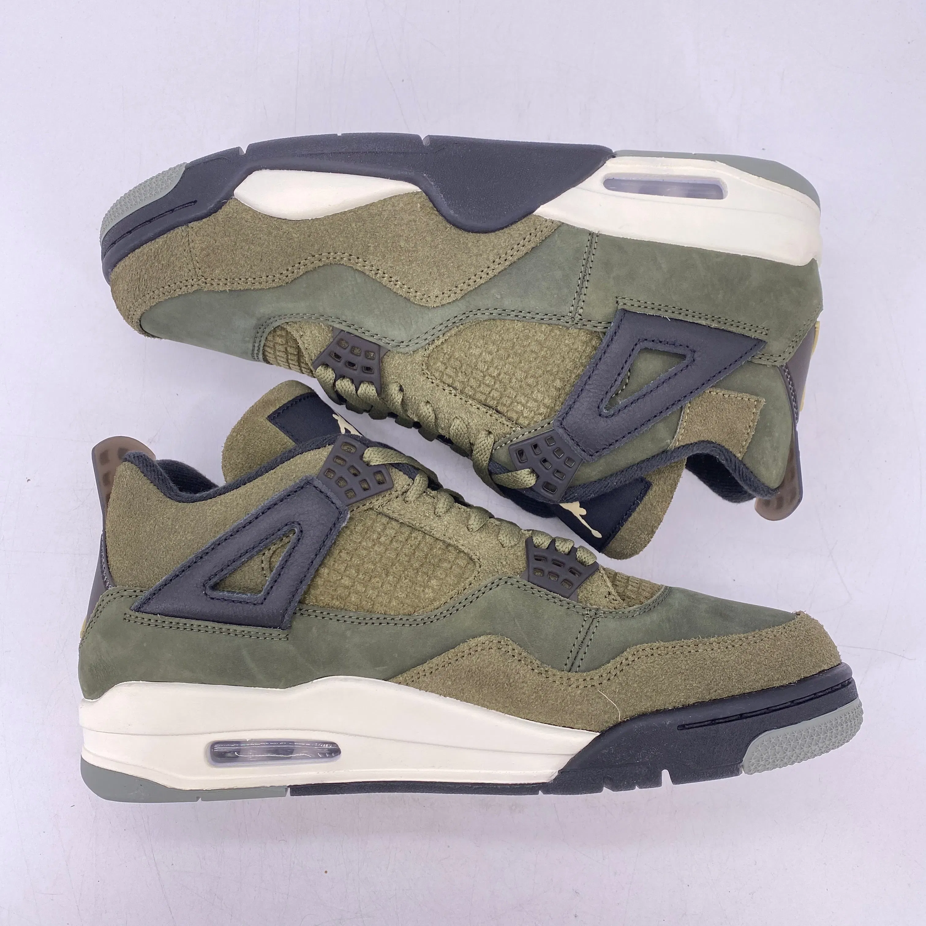 Air Jordan 4 Retro SE "Medium Olive" 2023 New Size 10.5