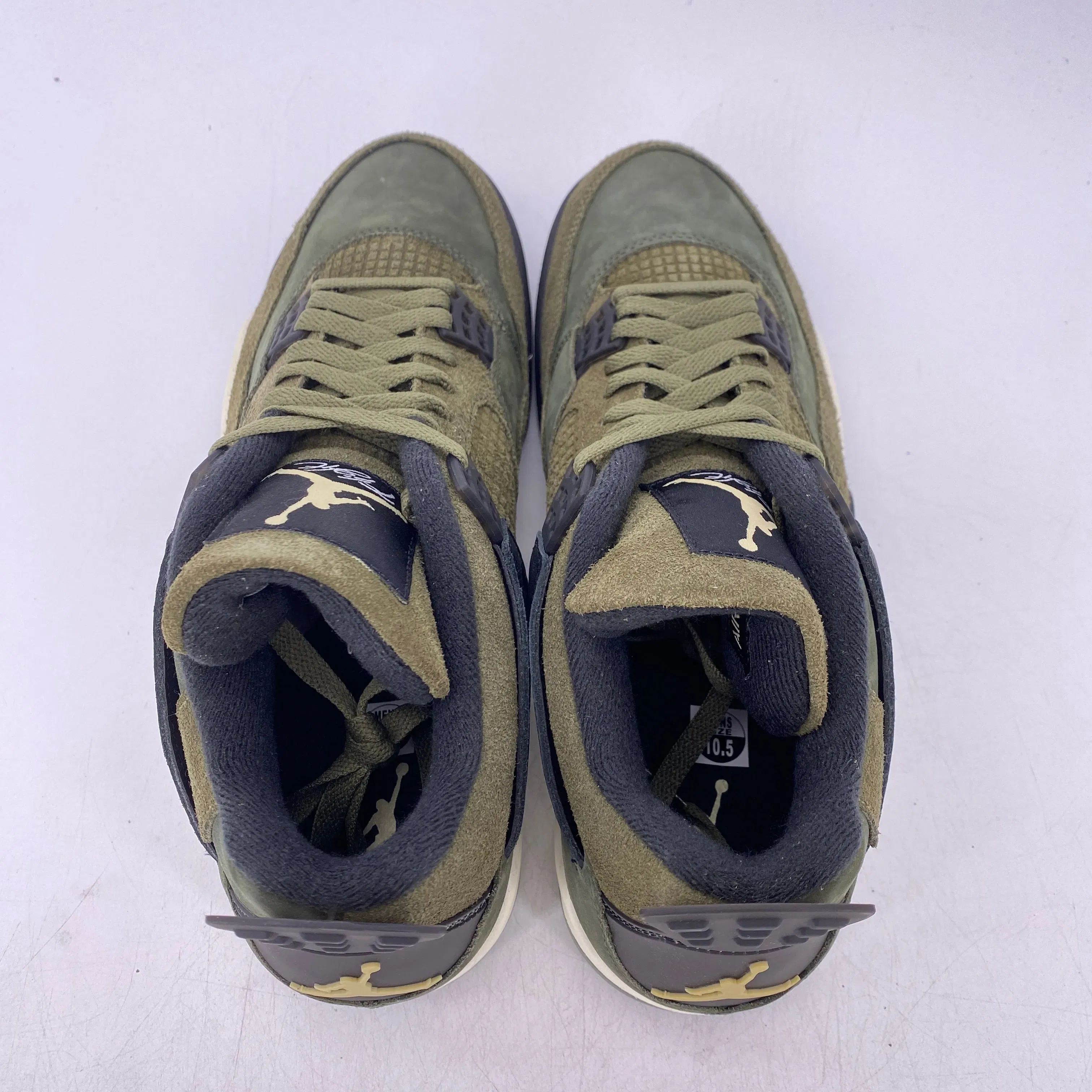 Air Jordan 4 Retro SE "Medium Olive" 2023 New Size 10.5