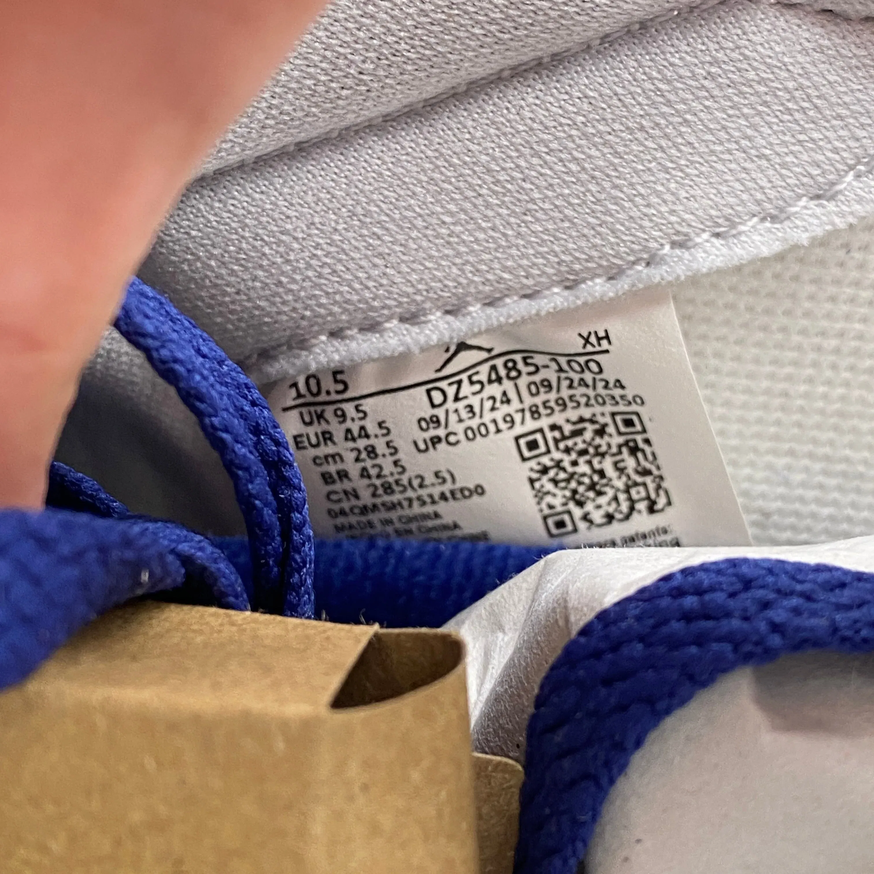 Air Jordan 1 Retro High OG "Rare Air" 2025 New Size 10.5