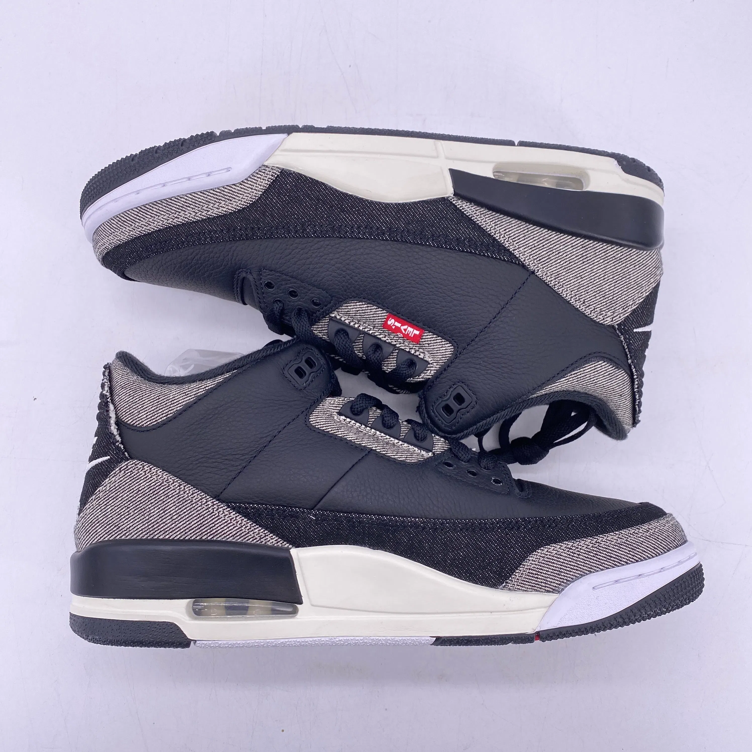 Air Jordan 3 Retro "Levis Black Denim" 2026 New Size 9