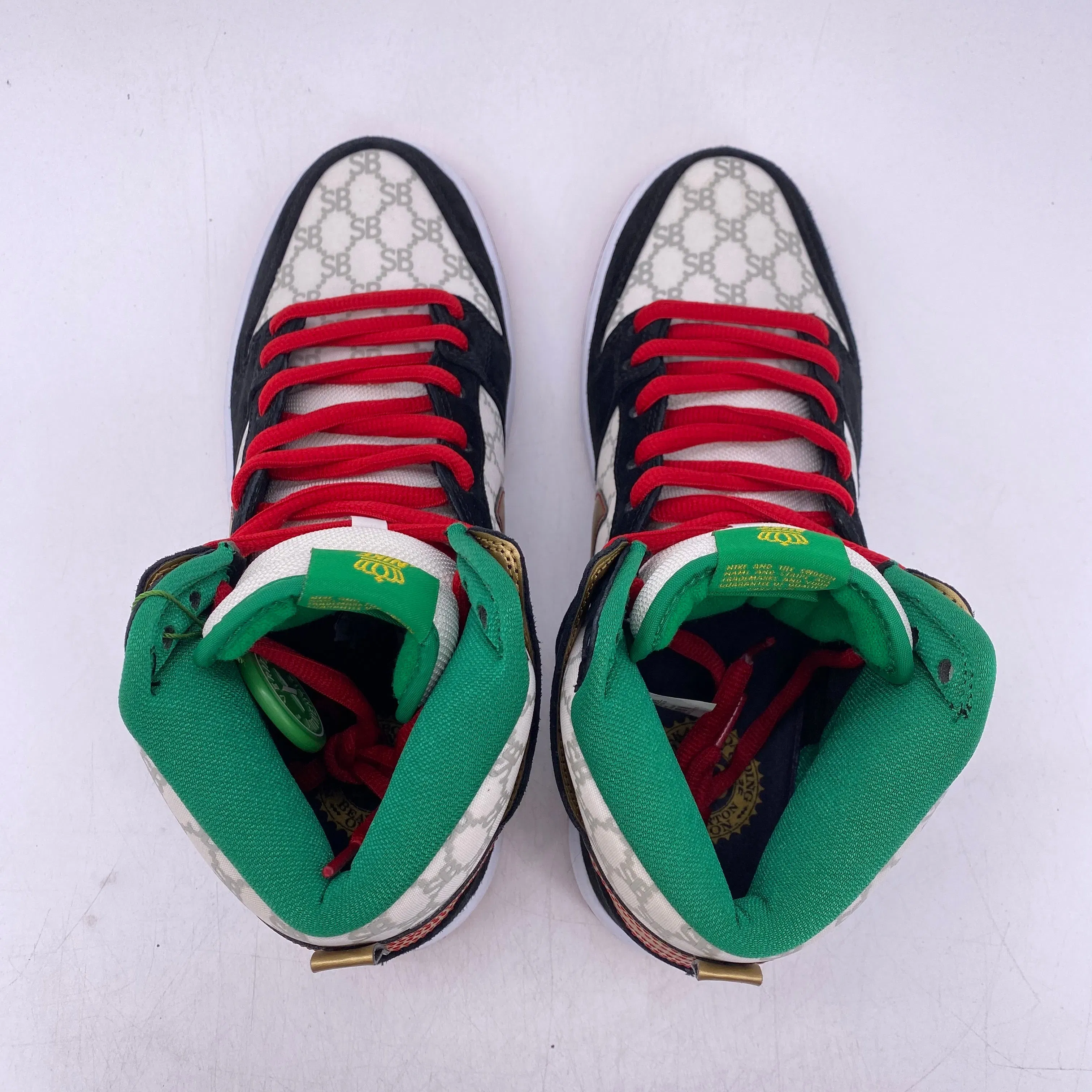 Nike SB Dunk High "Paid In Full" 2014 New Size 9.5