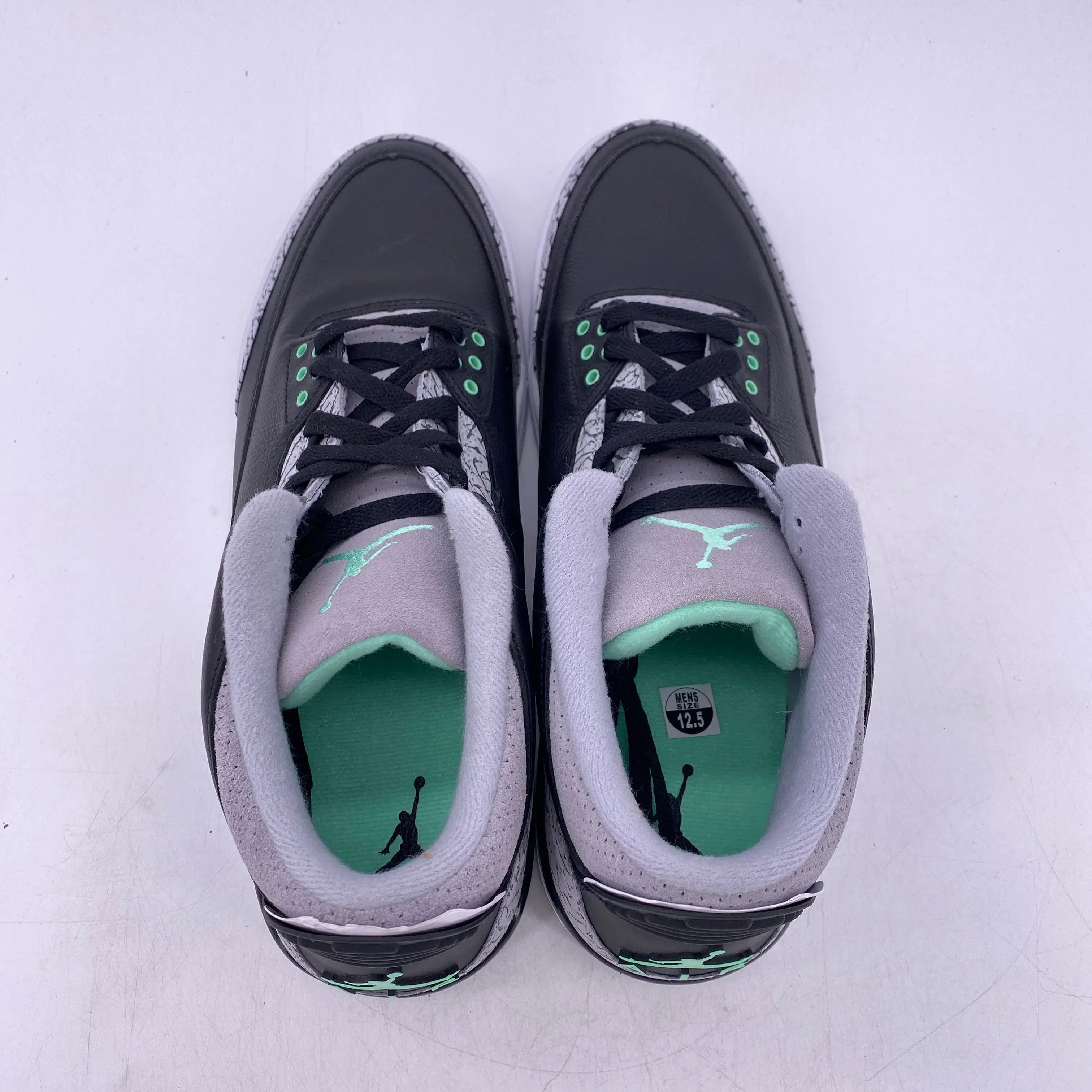 Air Jordan 3 Retro "Green Glow" 2024 New Size 12.5
