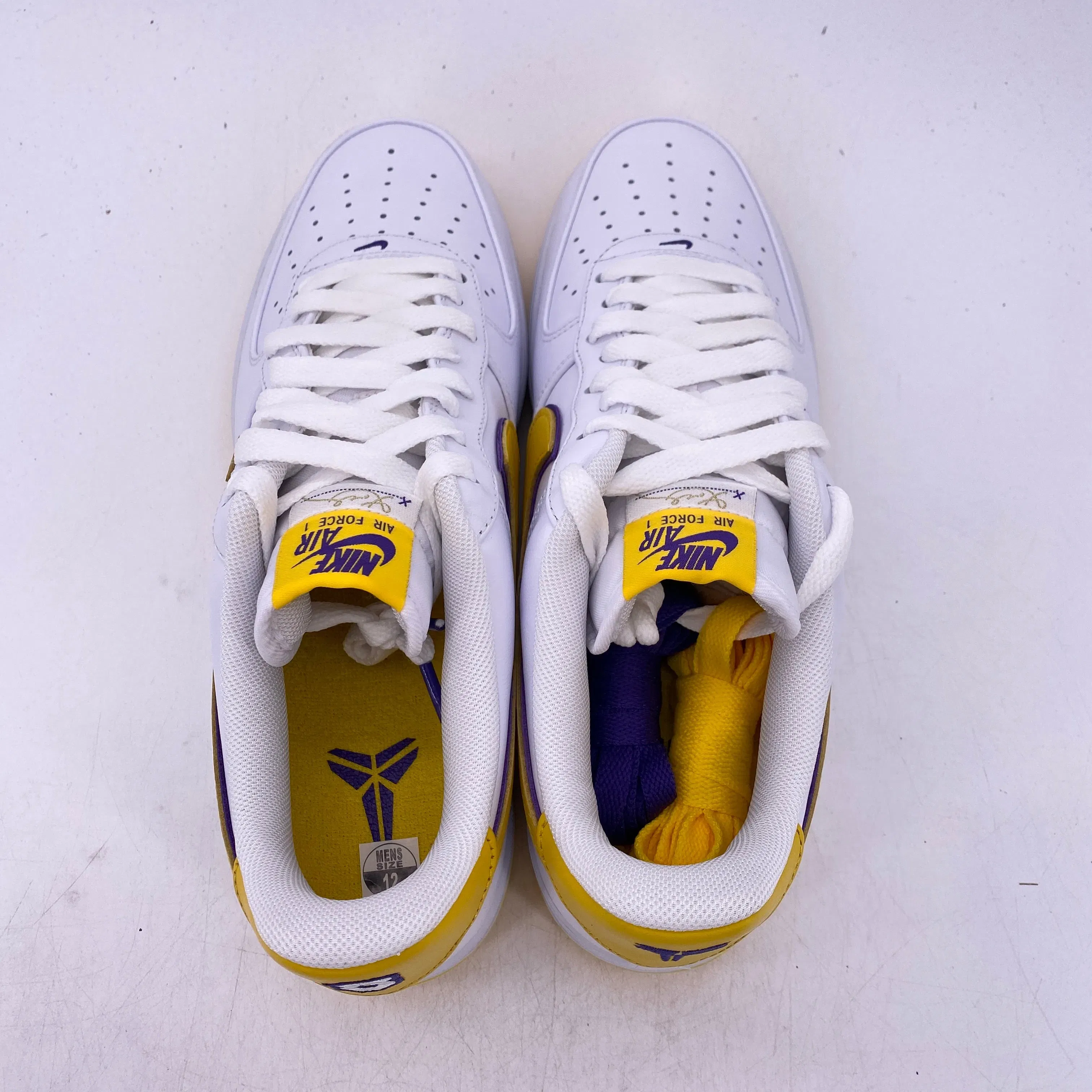 Nike Air Force 1 Low "Lakers Home" 2024 New Size 12