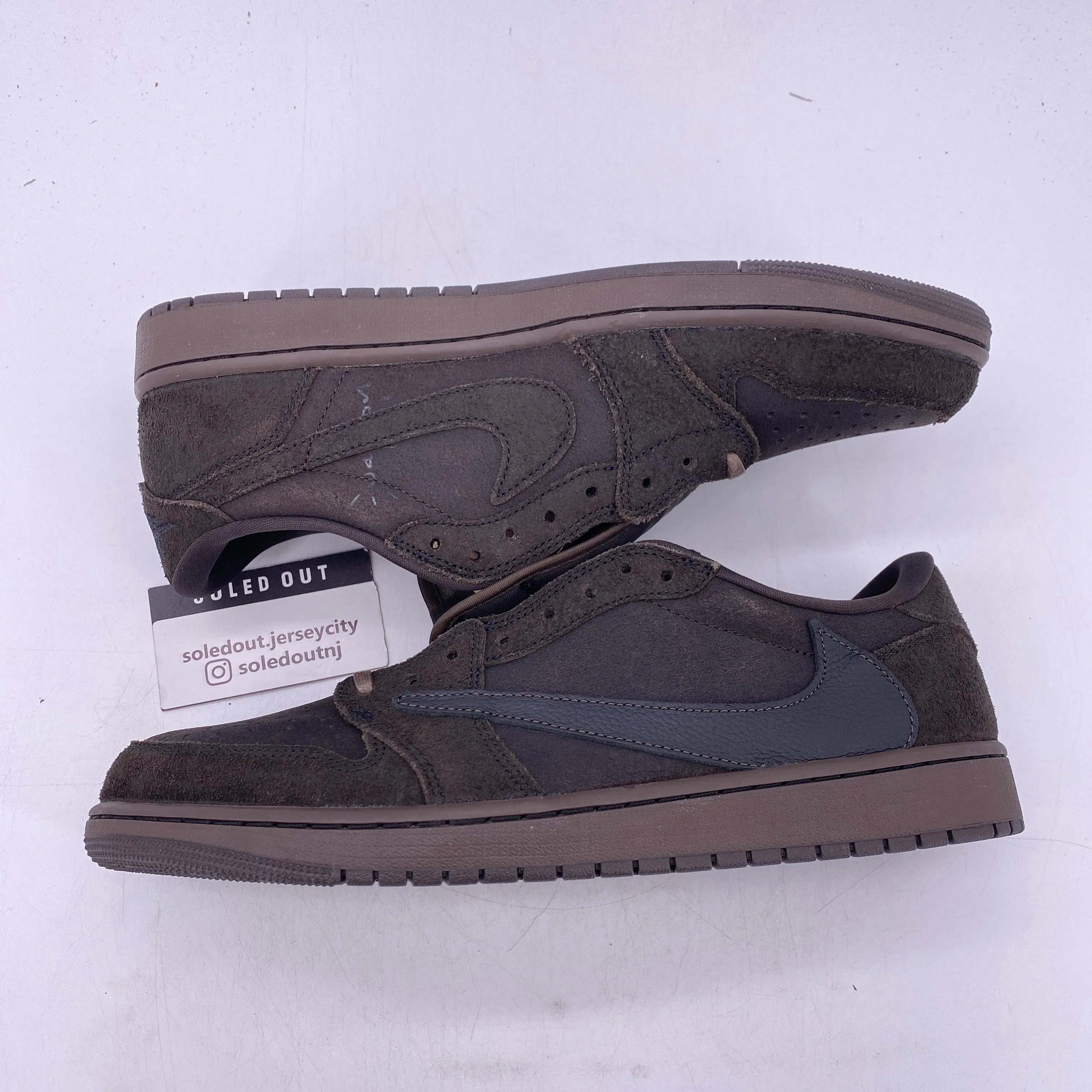 Air Jordan 1 Retro Low "Velvet Brown" 2024 New Size 12.5