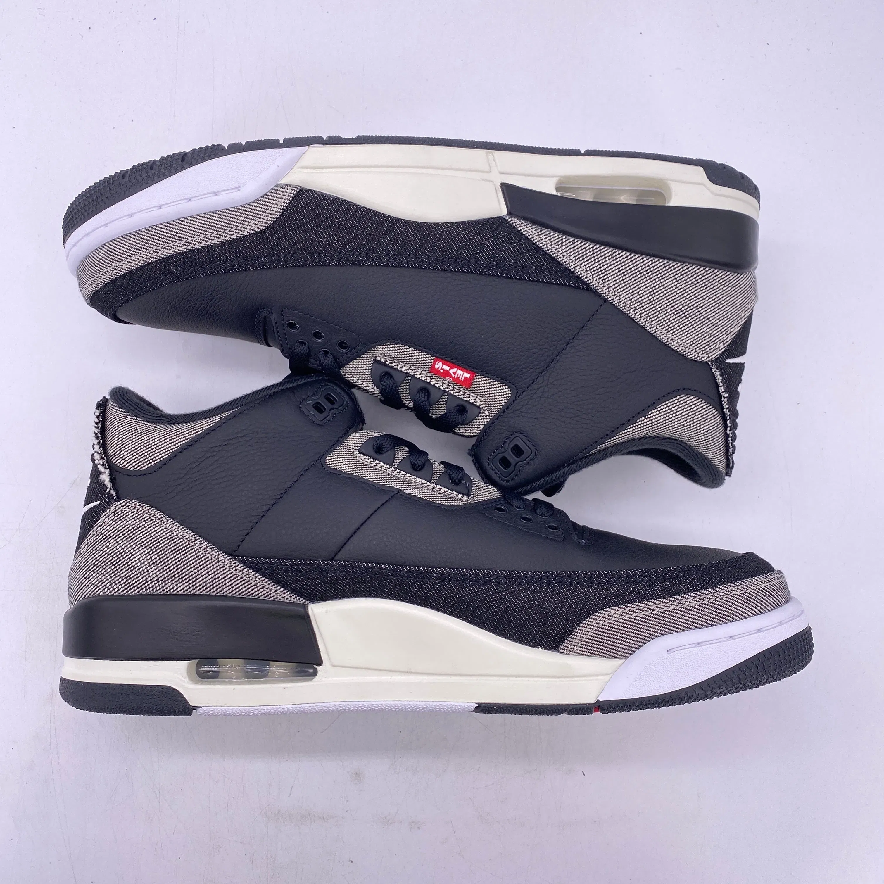 Air Jordan 3 Retro "Levis Black Denim" 2026 New Size 12