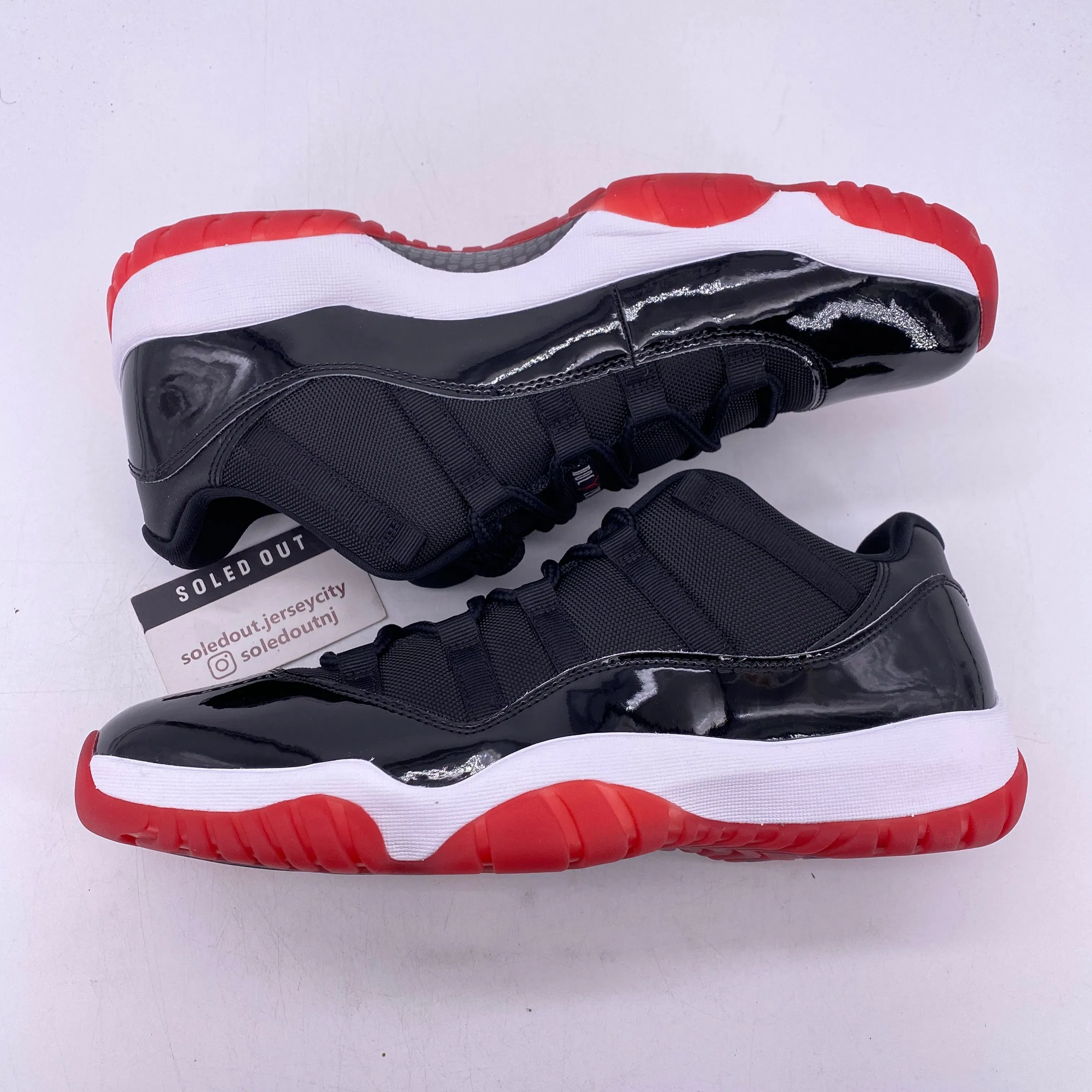 Air Jordan 11 Retro Low "Bred" 2025 New Size 13