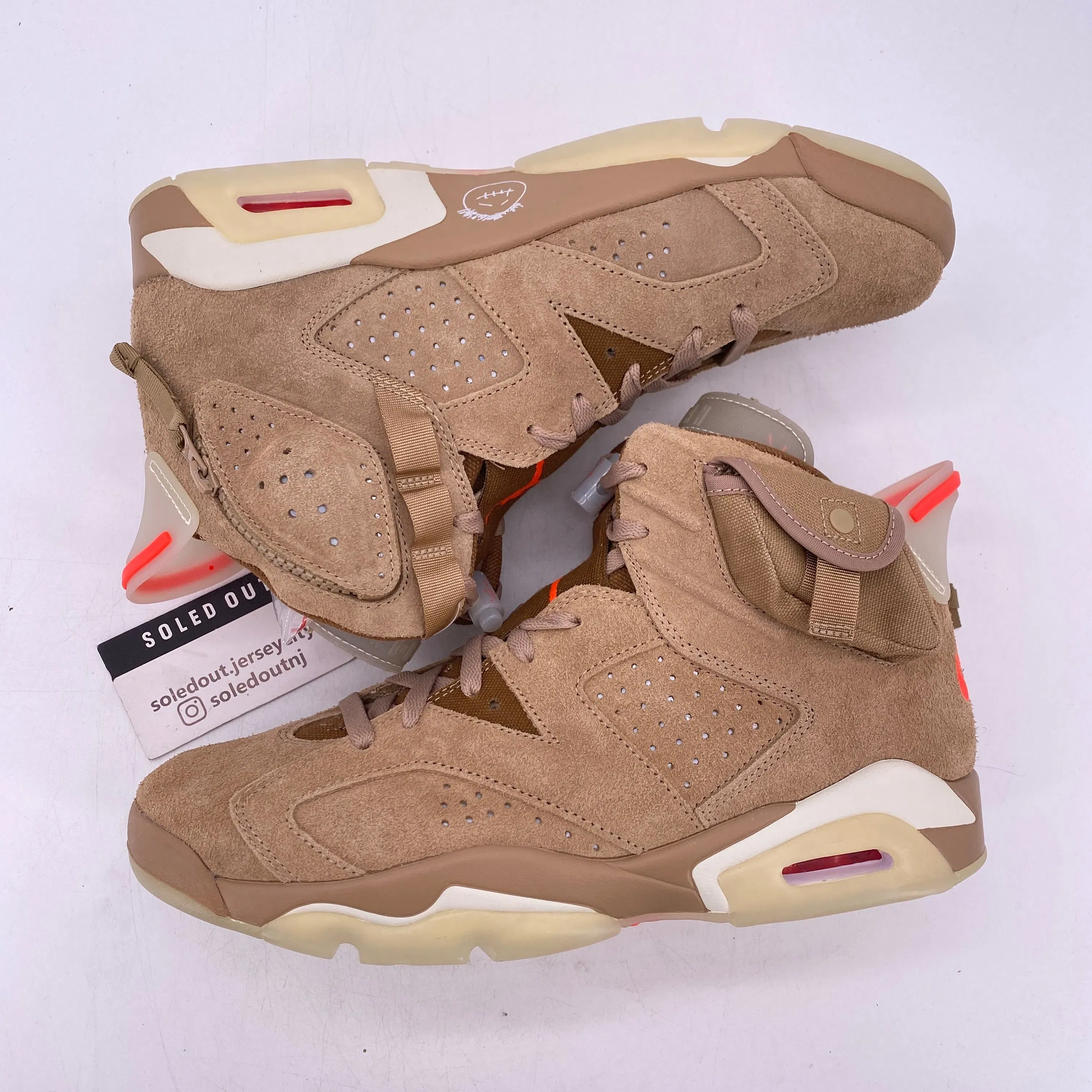 Air Jordan 6 Retro "British Khaki" 2021 New Size 10.5