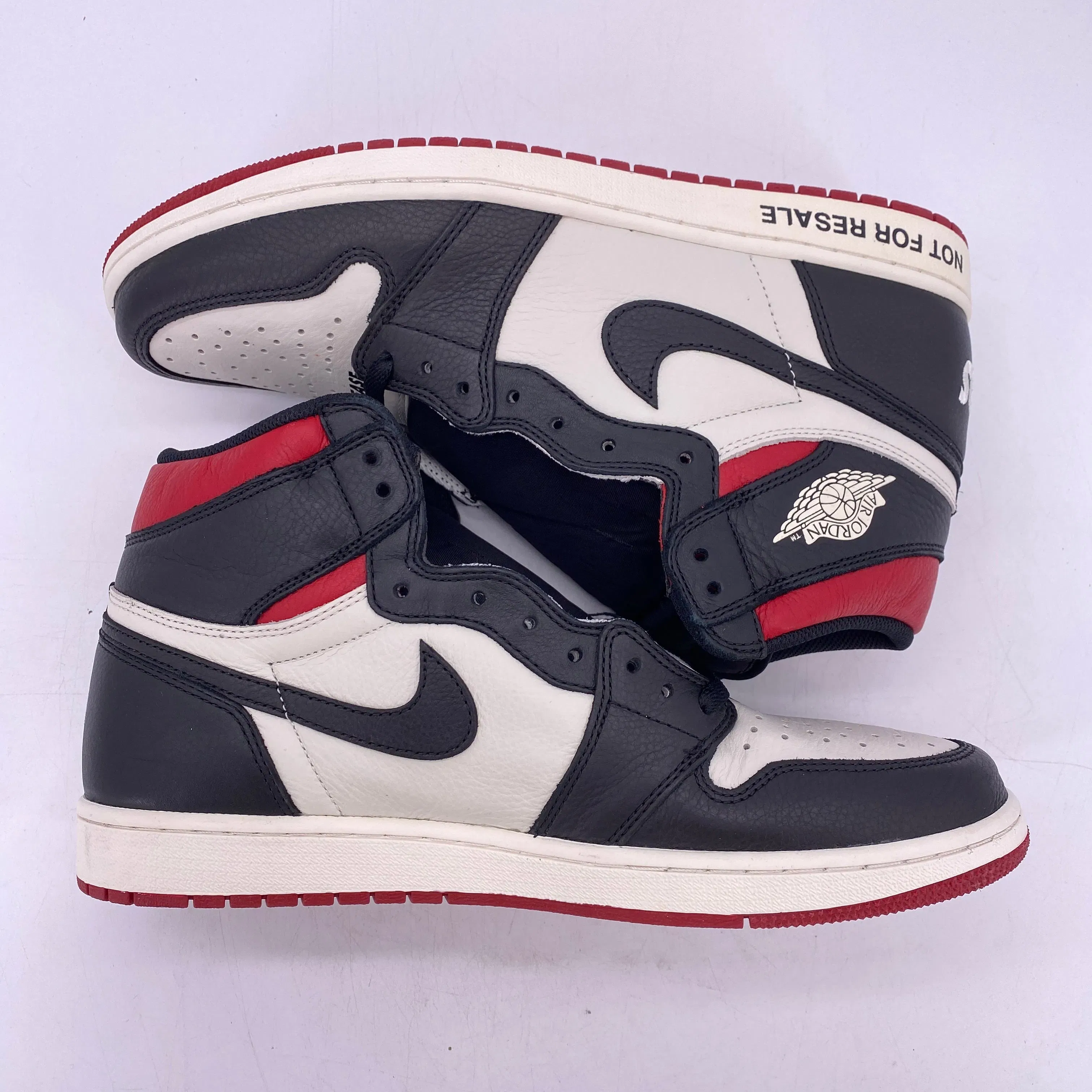 Air Jordan 1 Retro High OG "Not For Resale Red" 2018 New (Cond) Size 13