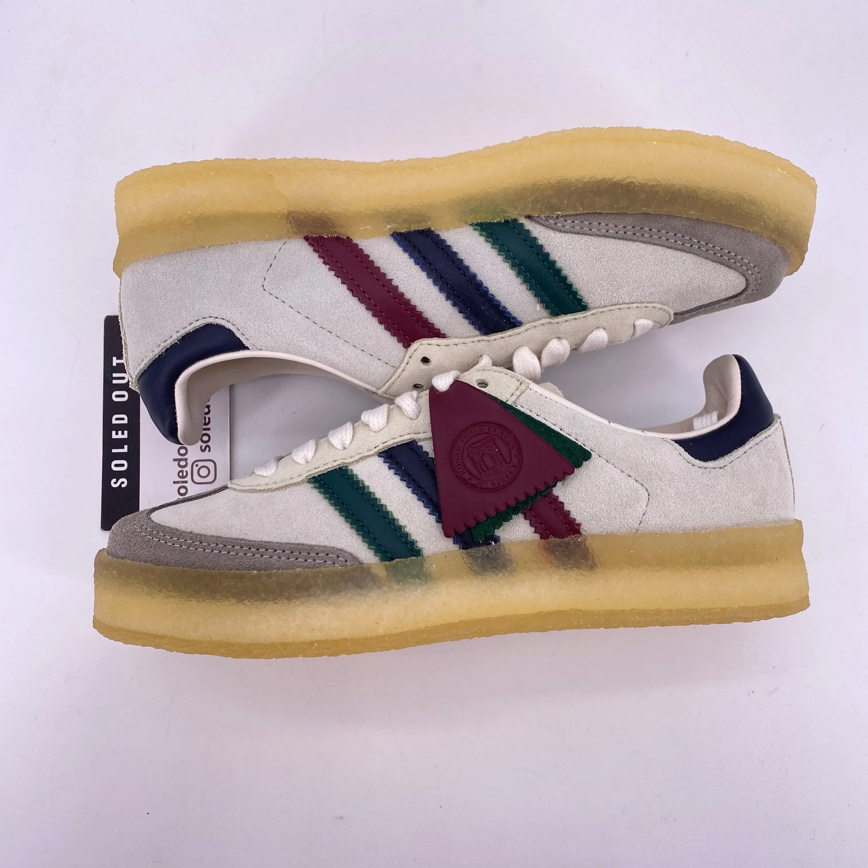 Adidas Clarks Samba "Kithmas White Multi" 2023 New Size 4