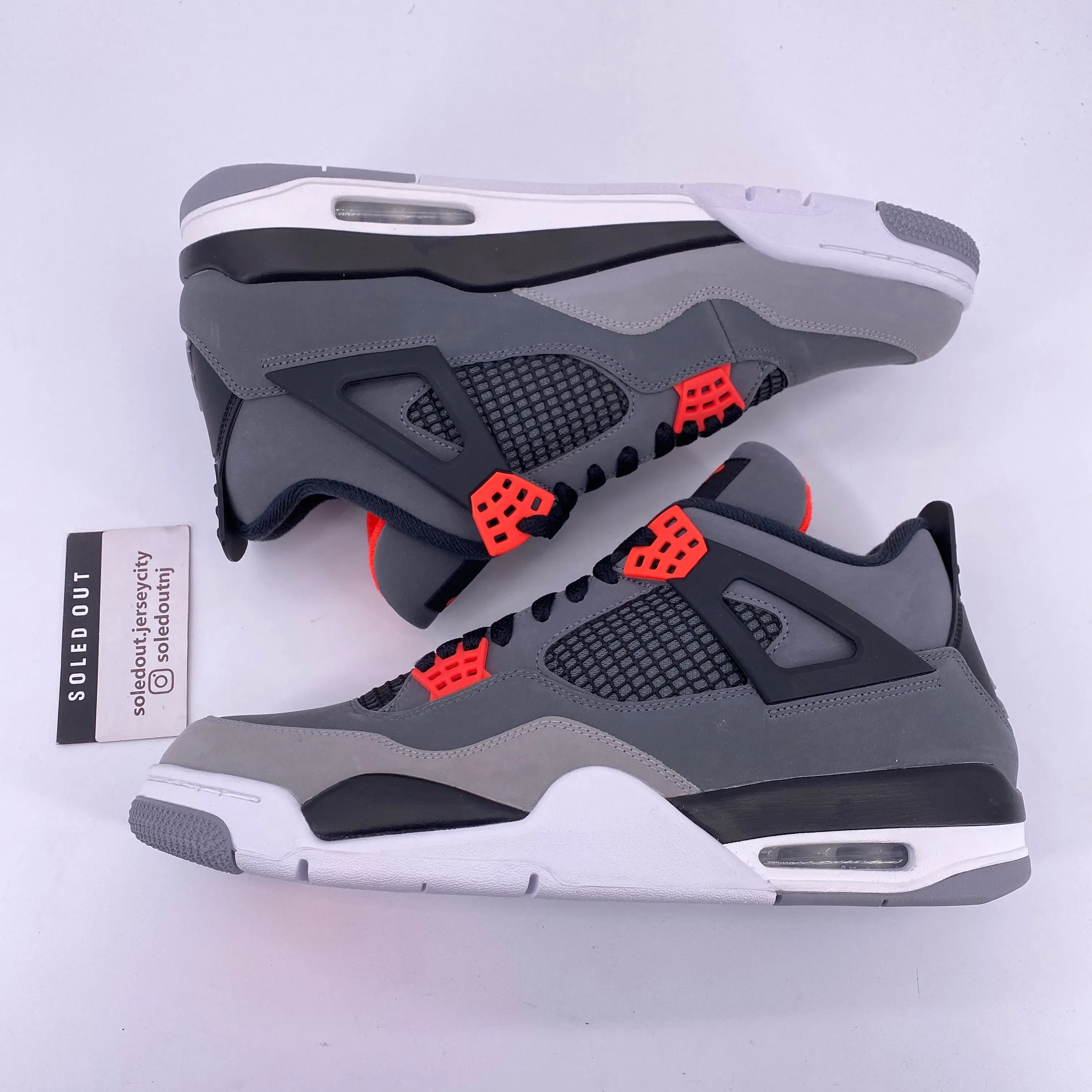 Air Jordan 4 Retro "Infrared" 2022 New Size 12