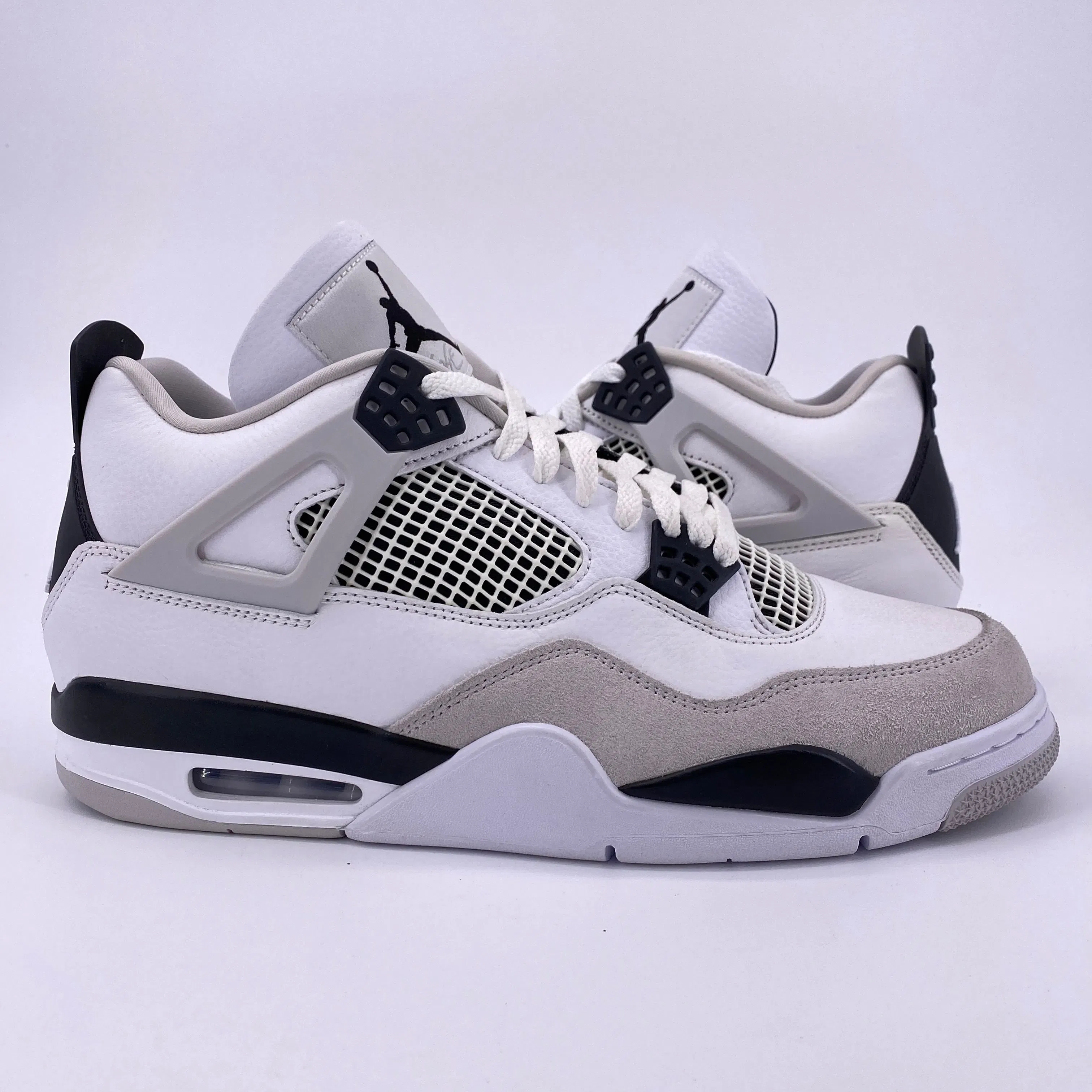 Air Jordan 4 Retro "Military Black" 2022 New Size 12