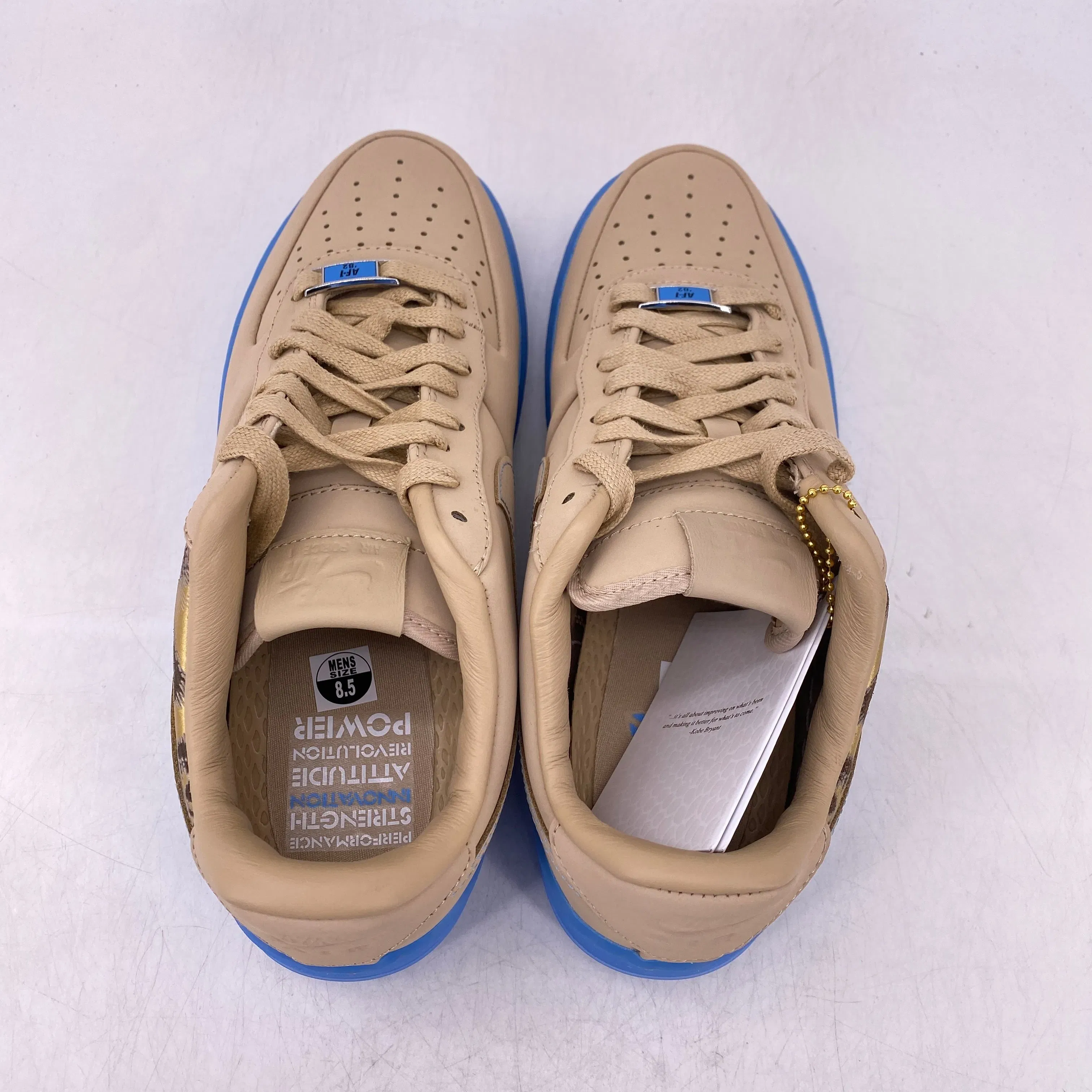 Nike Air Force 1 Low "Kobe Bryant Linen" 2025 New Size 8.5