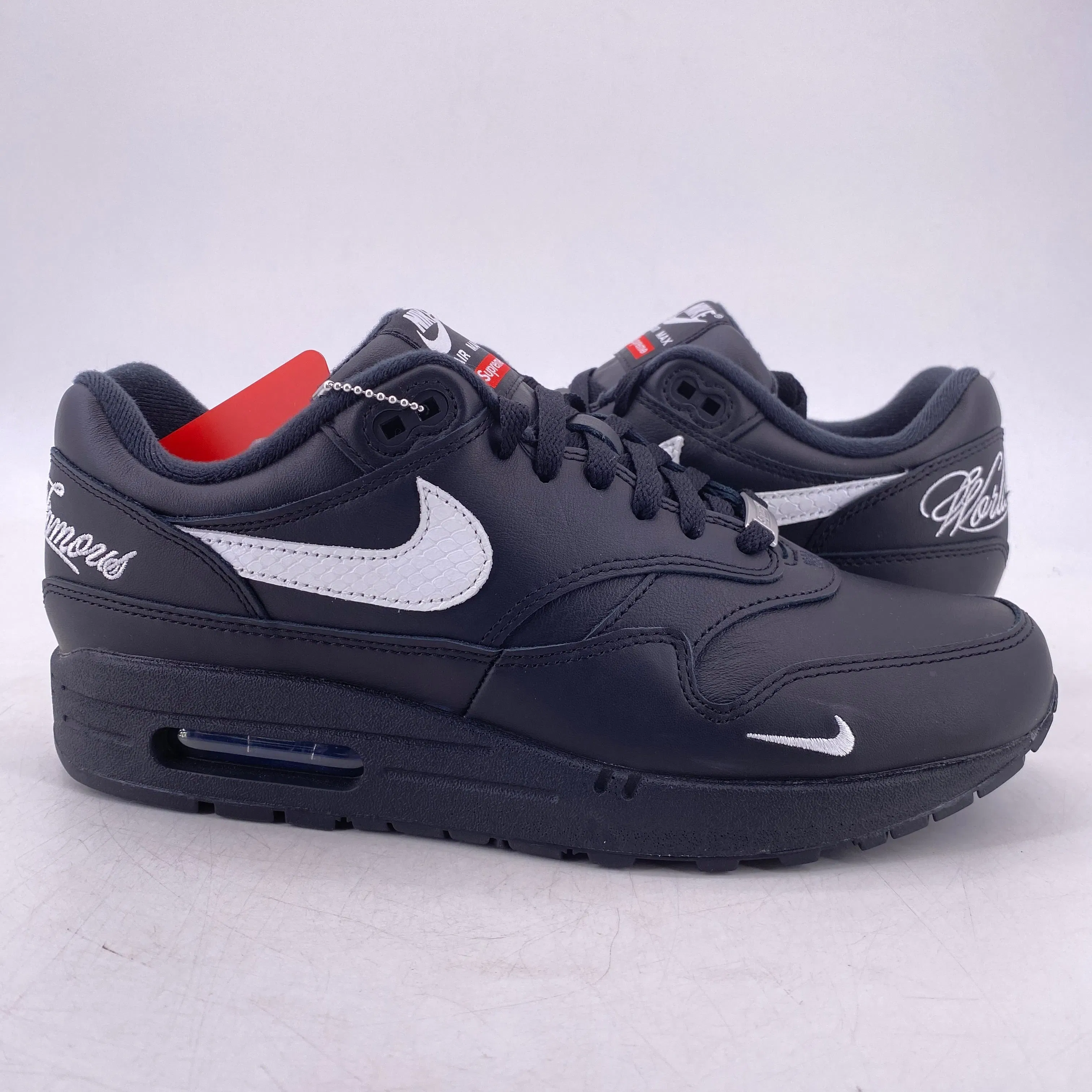 Nike Air Max 1 '87 SP "Supreme Black White" 2025 New Size 9.5